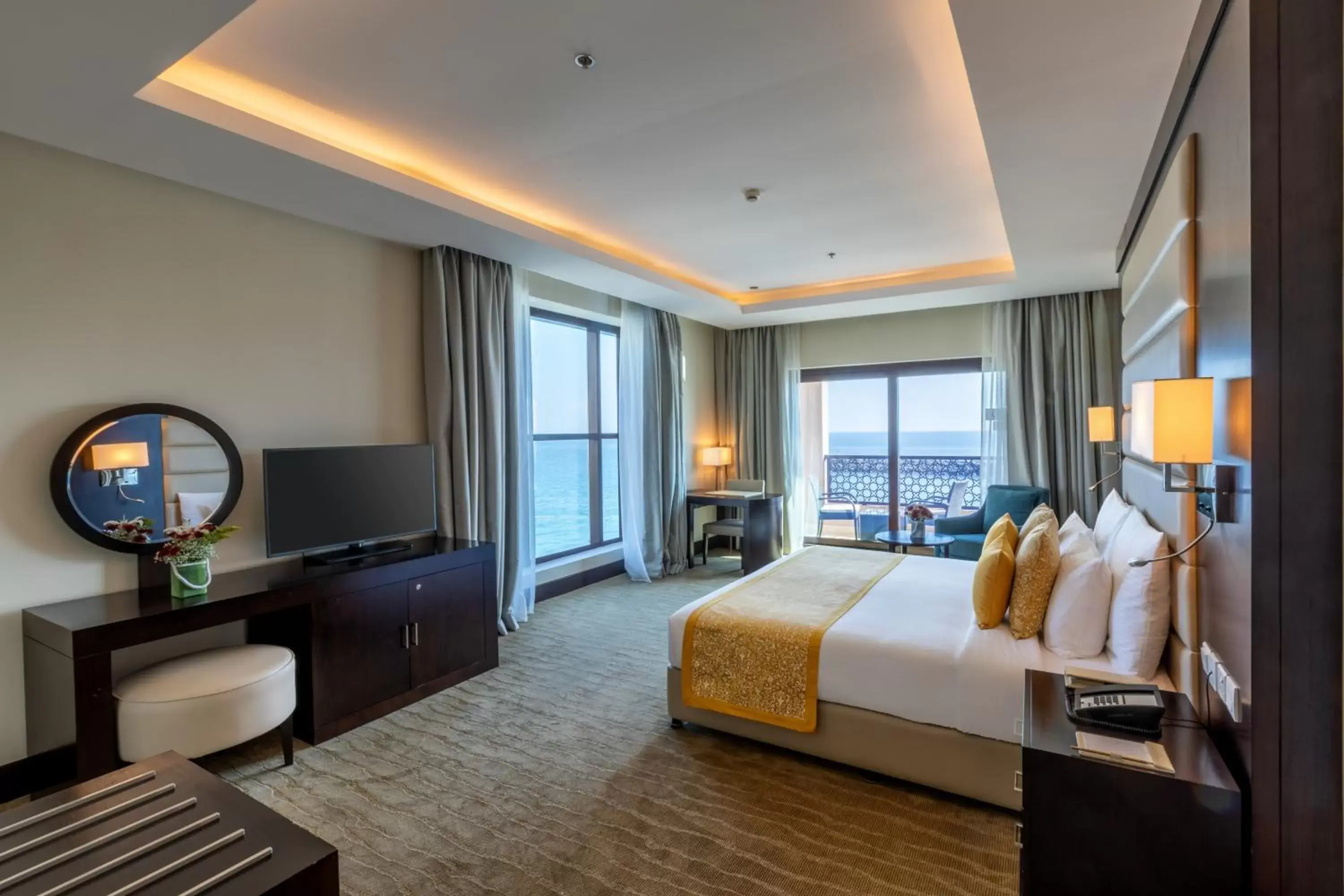 Bed in Al Bahar Hotel & Resort Bed in Al Bahar Hotel & Resort