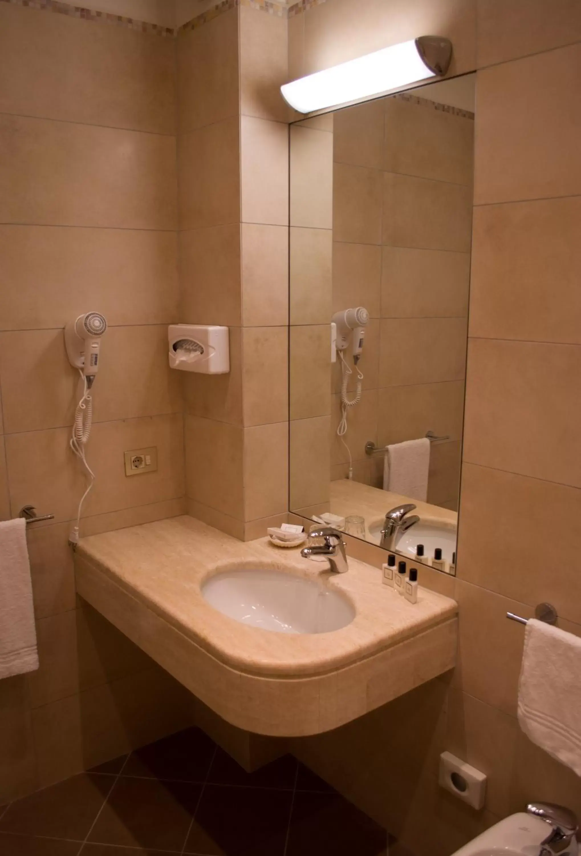 Bathroom in Hotel Ercolini & Savi