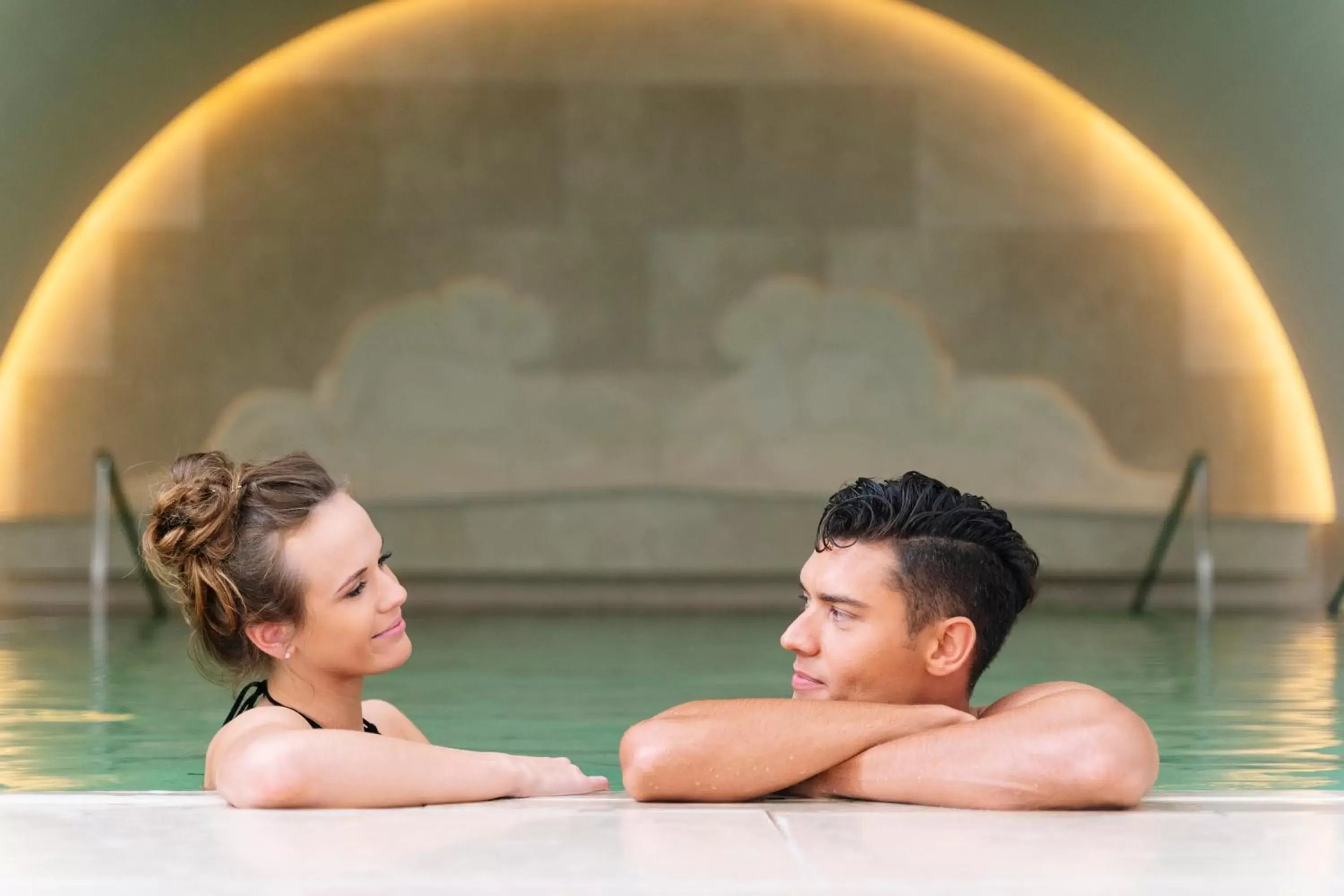 Swimming pool in Park Hyatt Vienna Swimming pool in Park Hyatt Vienna