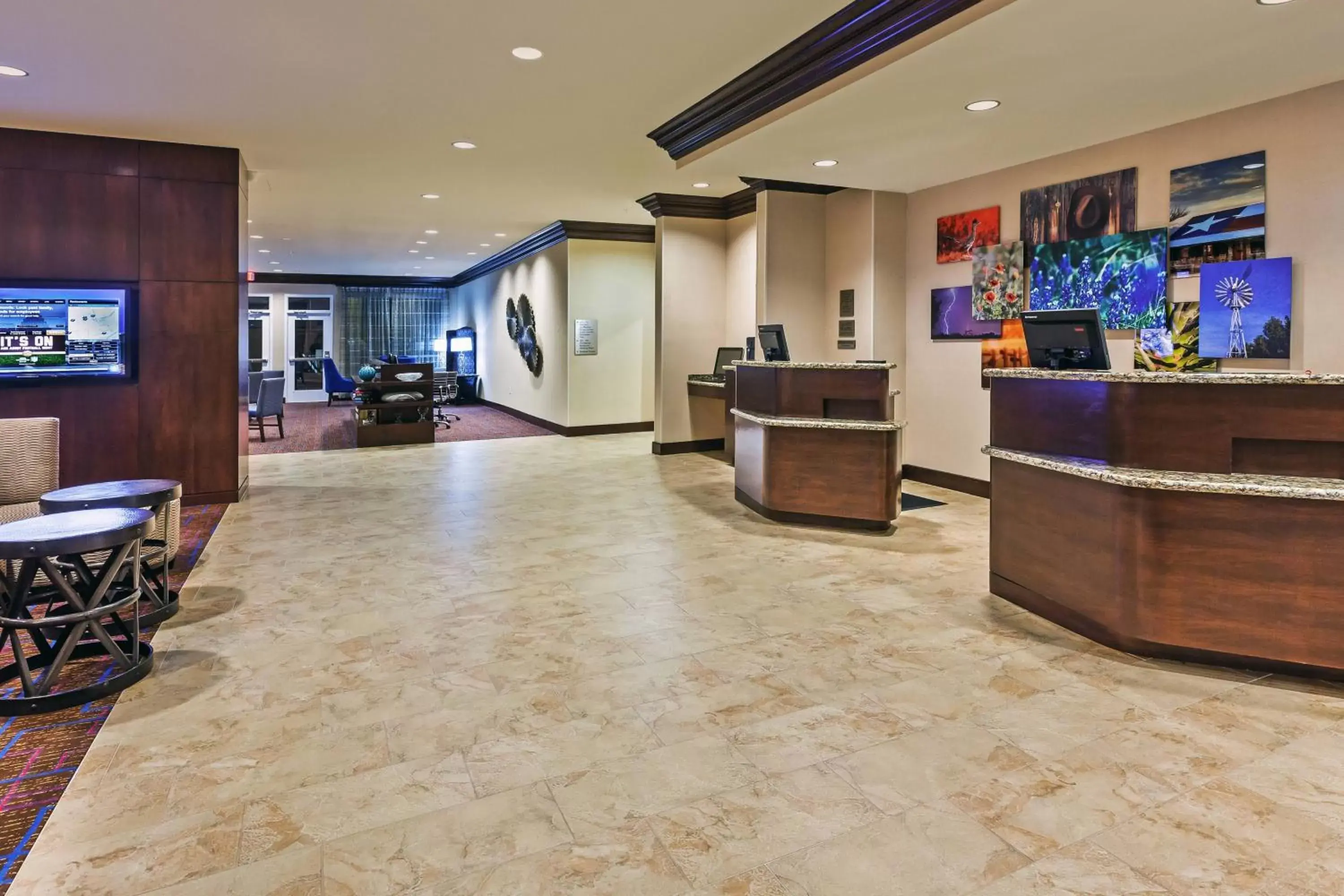 Property building, Lobby/Reception in Courtyard by Marriott Odessa