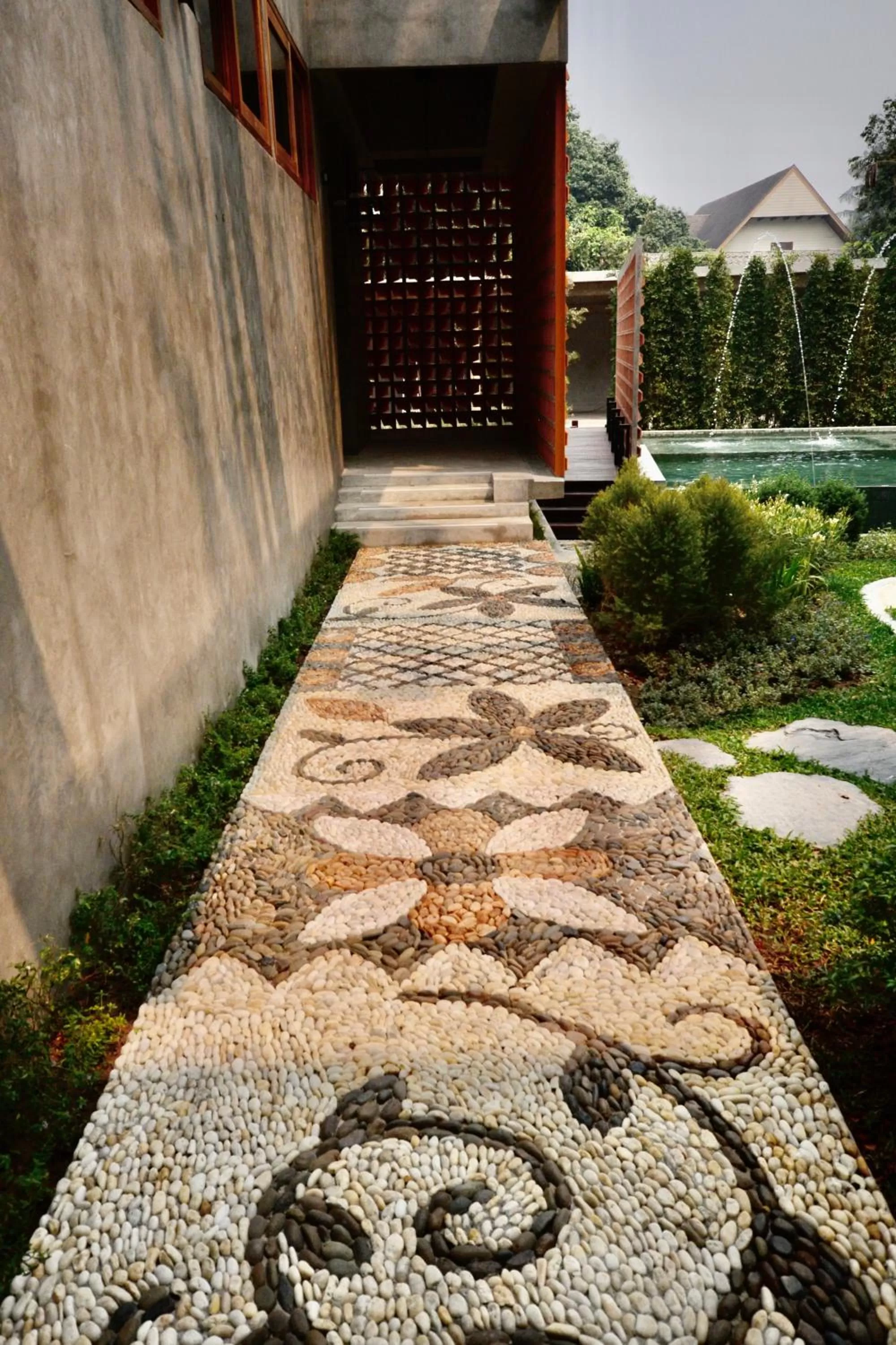 Garden in Proud Phu Fah Muang Chiang Mai