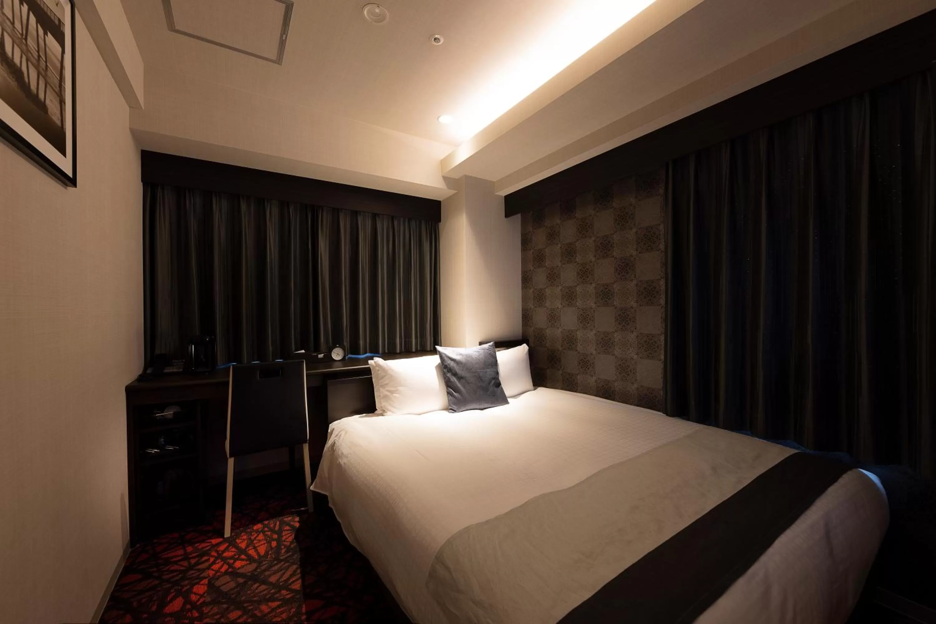 Bed in Hotel Actel Nagoya Nishiki