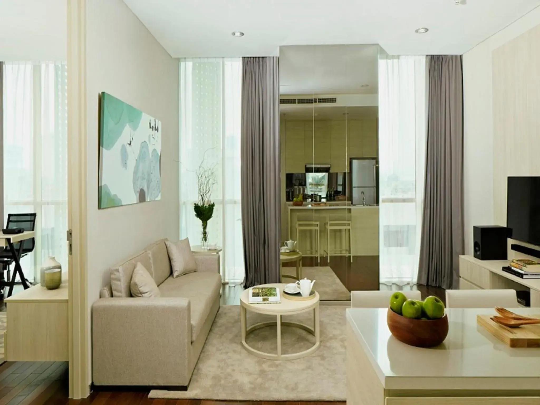 One-Bedroom Apartment in Fraser Residence Menteng Jakarta