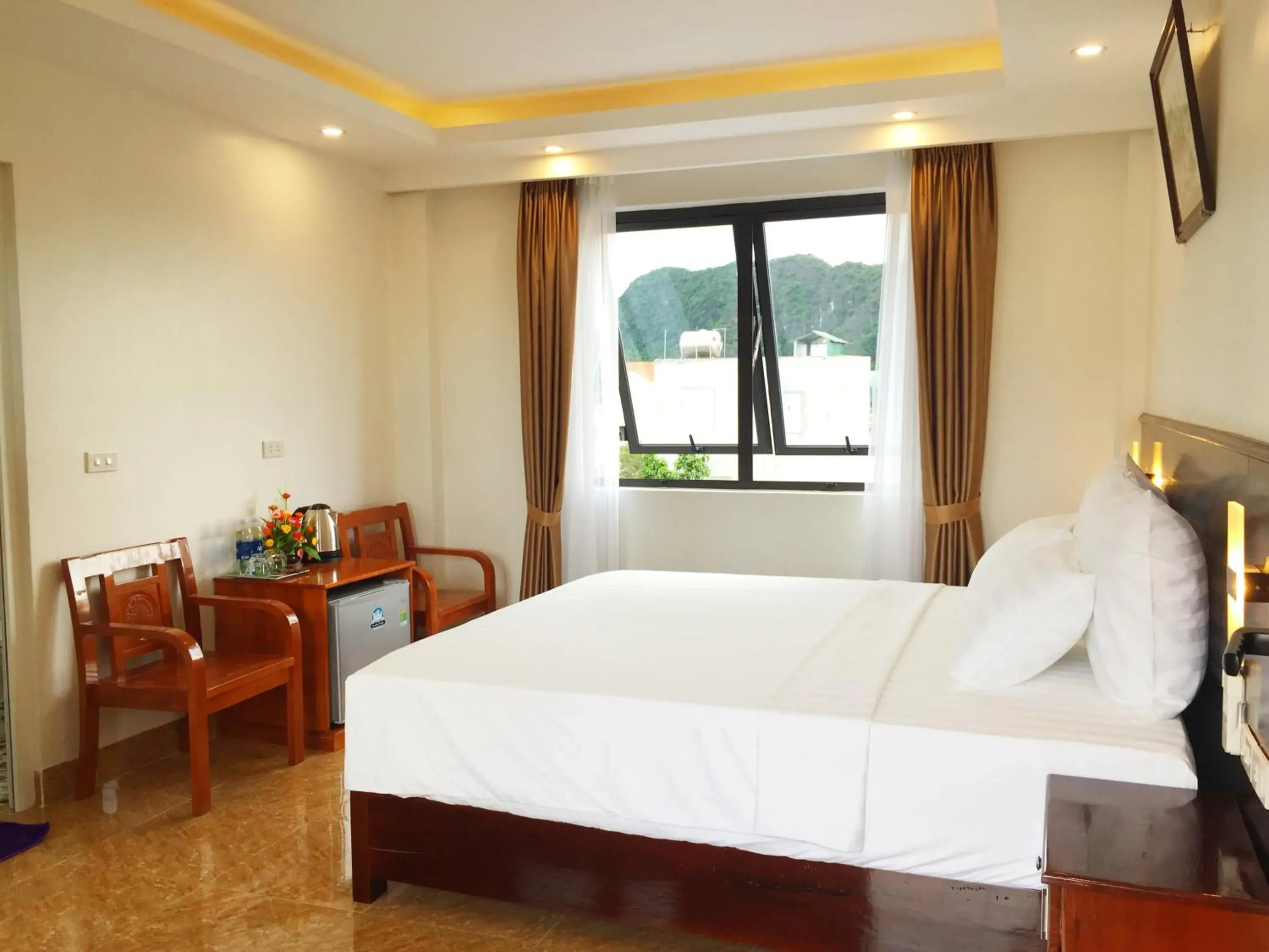 Bed in Tam Coc Victoria Hotel