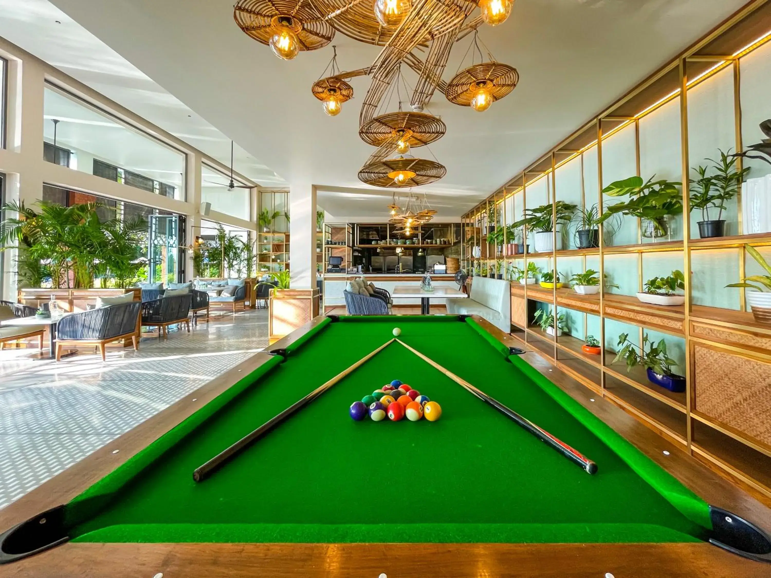 Restaurant/places to eat, Billiards in Alila Diwa Goa - A Hyatt Brand