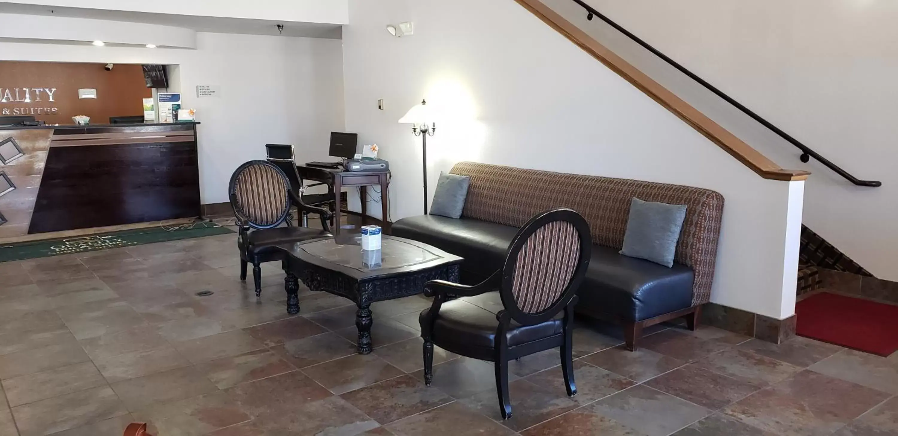 Seating Area in Quality Inn & Suites