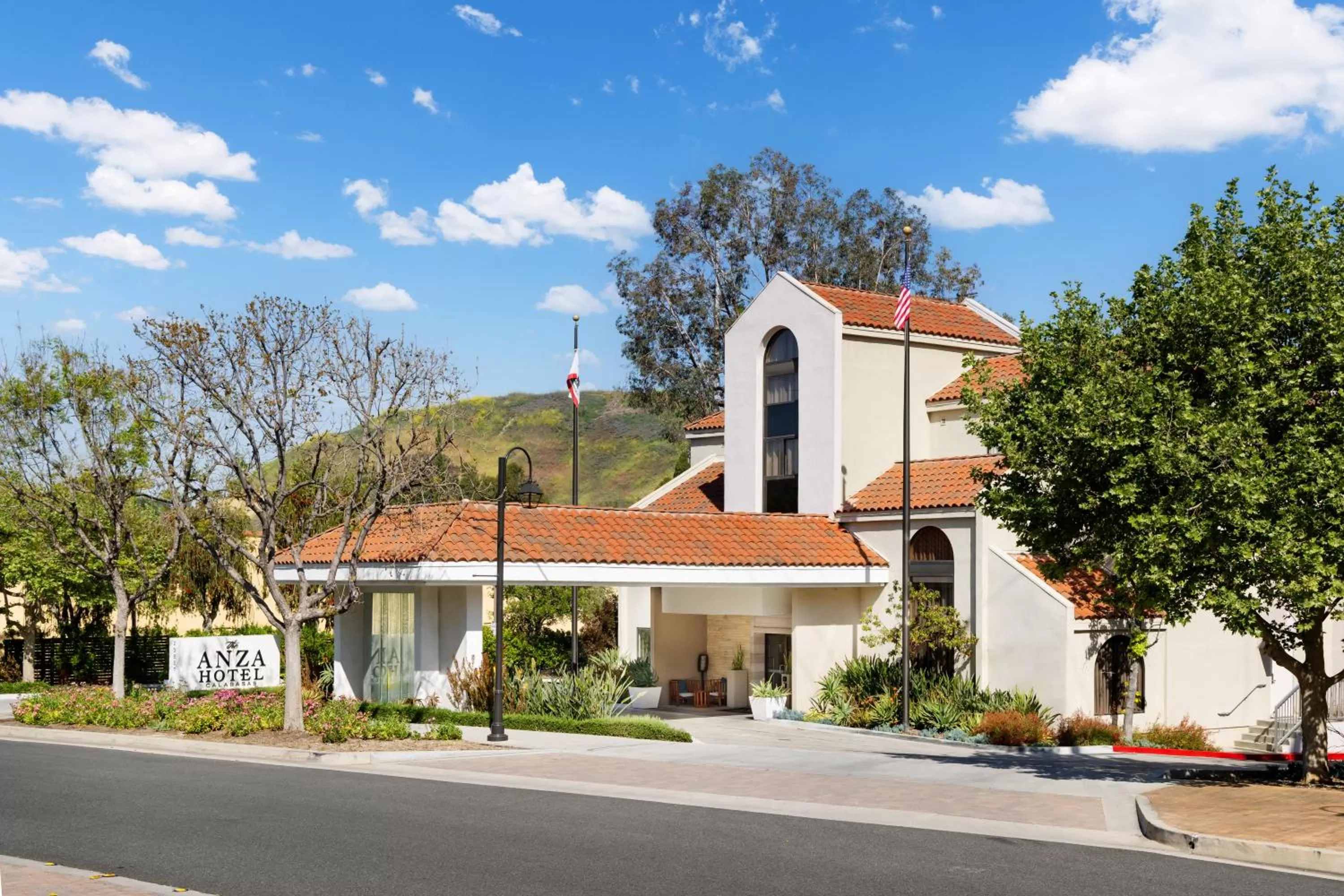 Property building in The Anza-a Calabasas Hotel