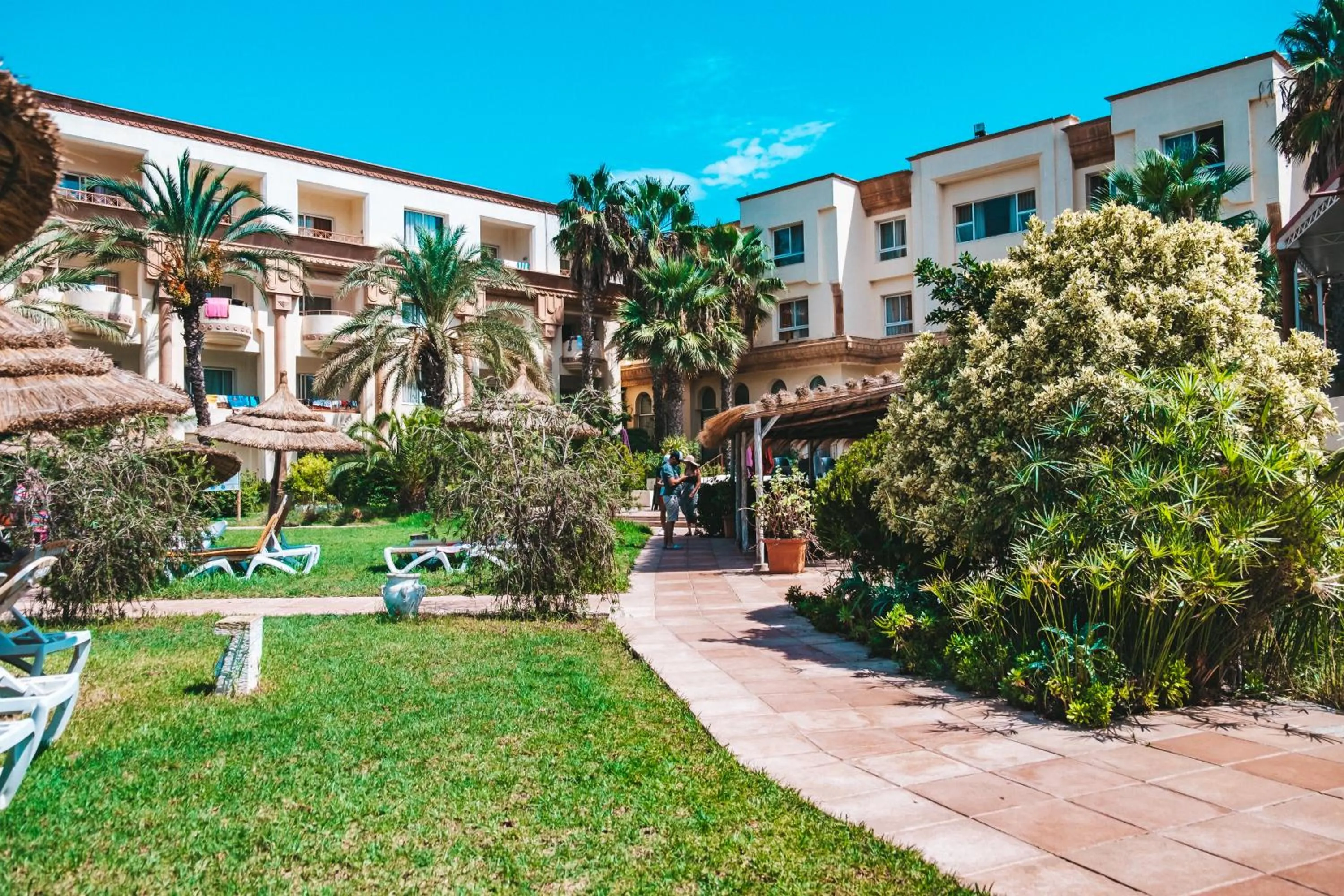 Natural landscape in Marina Palace