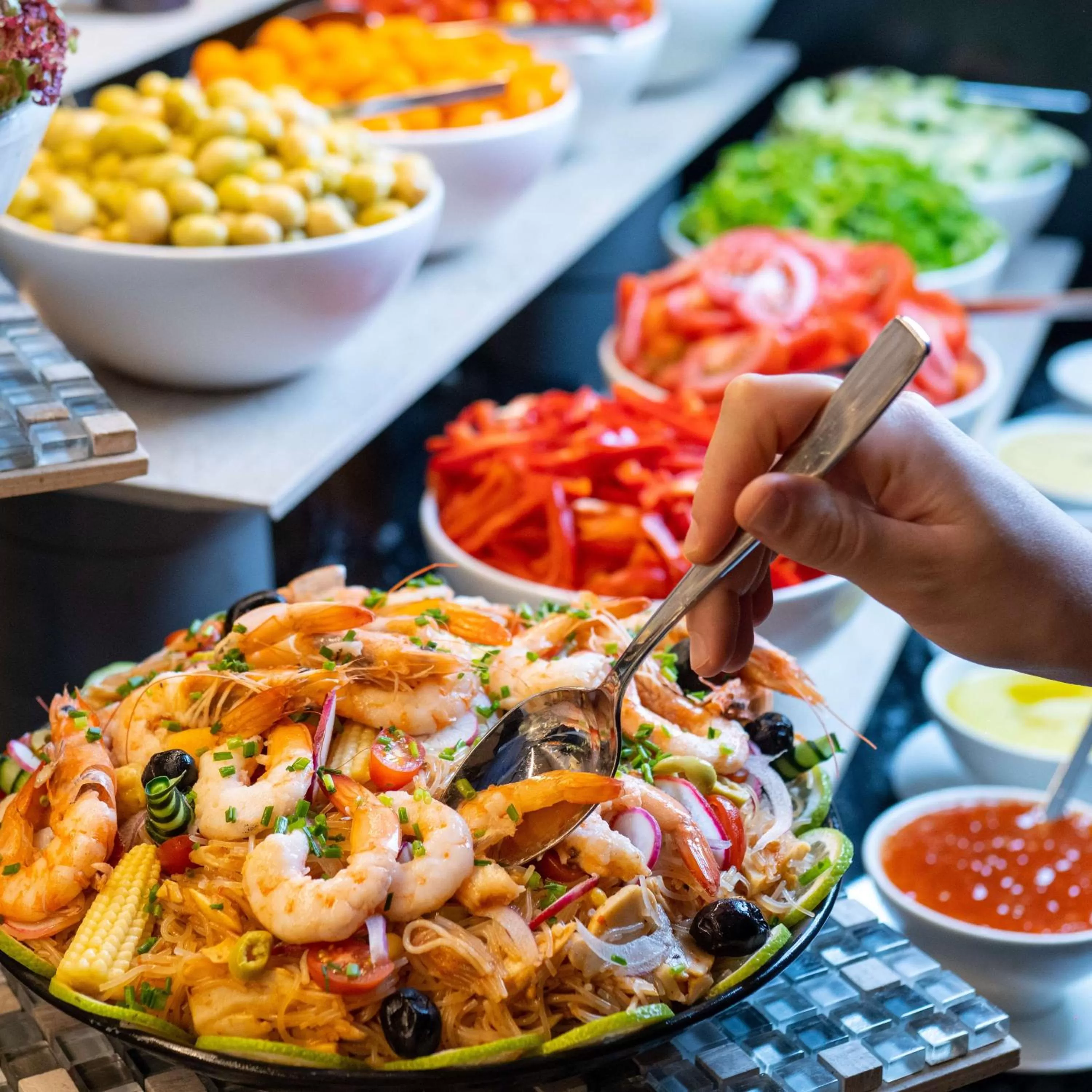 Restaurant/places to eat in Radisson Blu Hotel Casablanca City Center