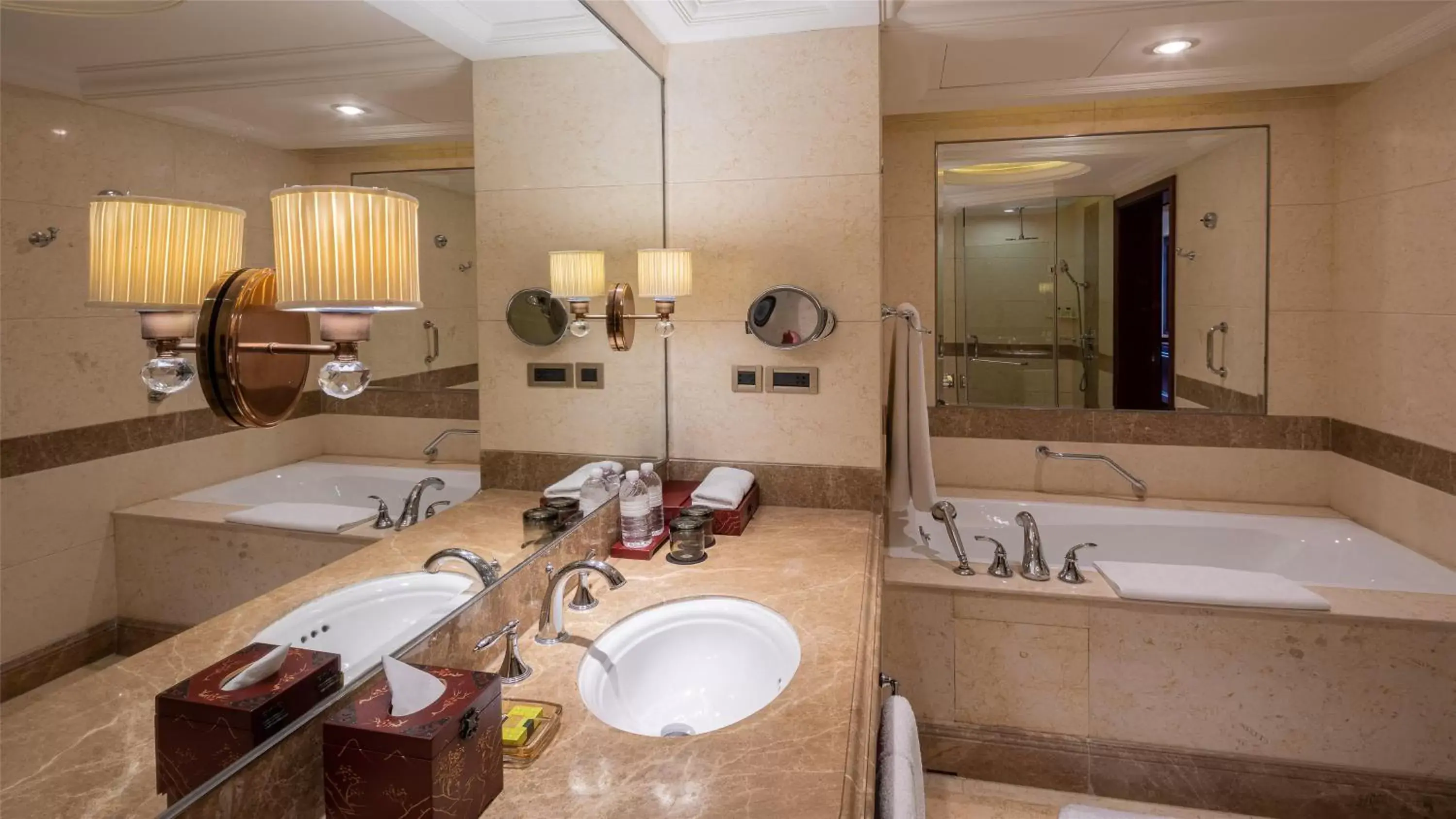 Photo of the whole room, Bathroom in InterContinental Shanghai Ruijin, an IHG Hotel