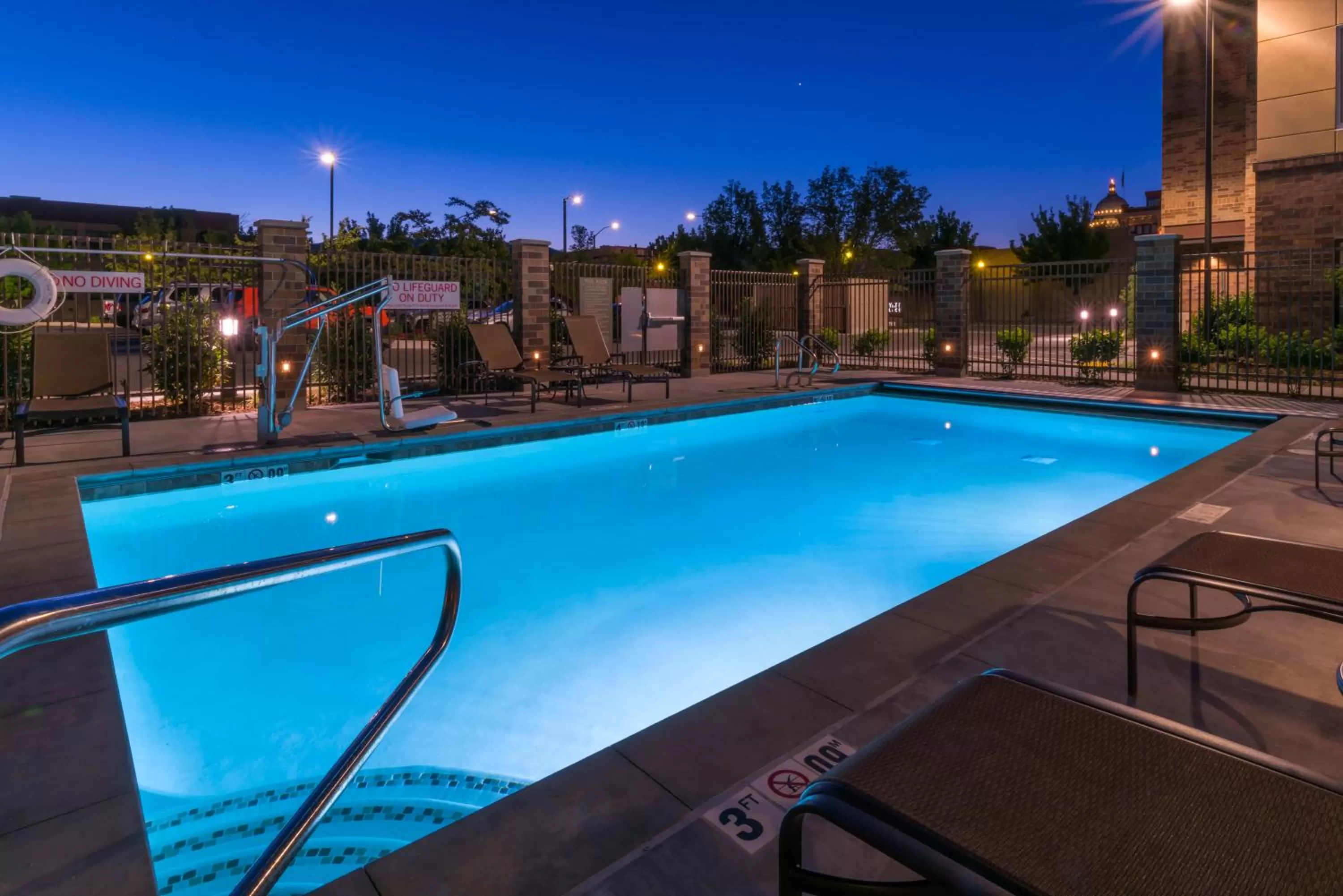 Swimming pool in Hyatt Place Boise/Downtown