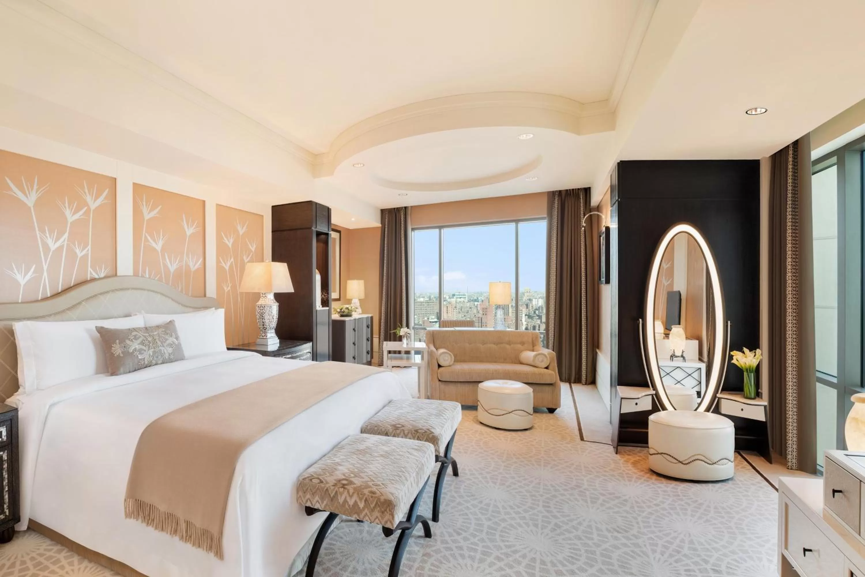 Bedroom, Bed in The St. Regis Cairo