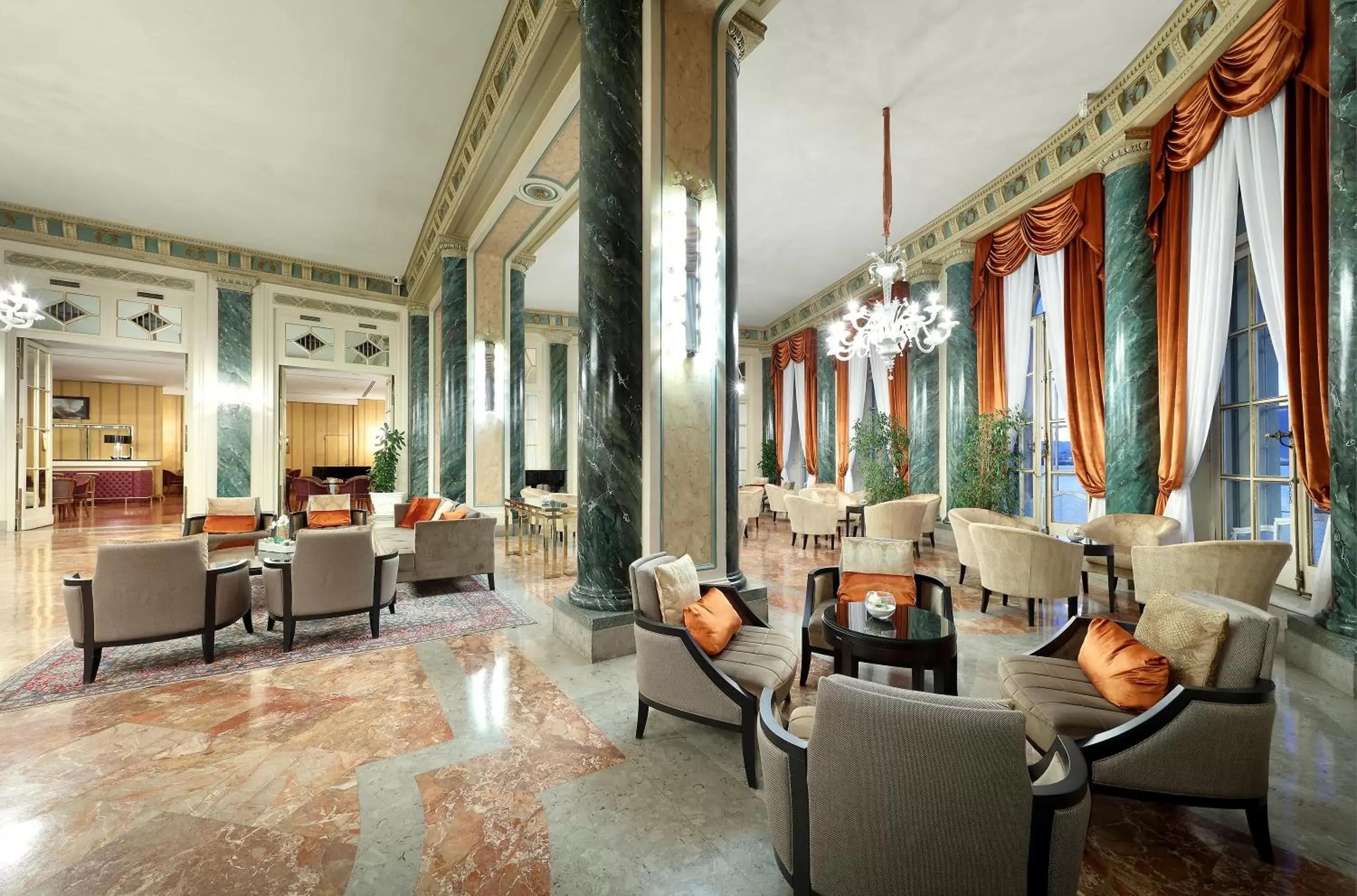 Lobby or reception, Lobby/Reception in Eurostars Hotel Excelsior