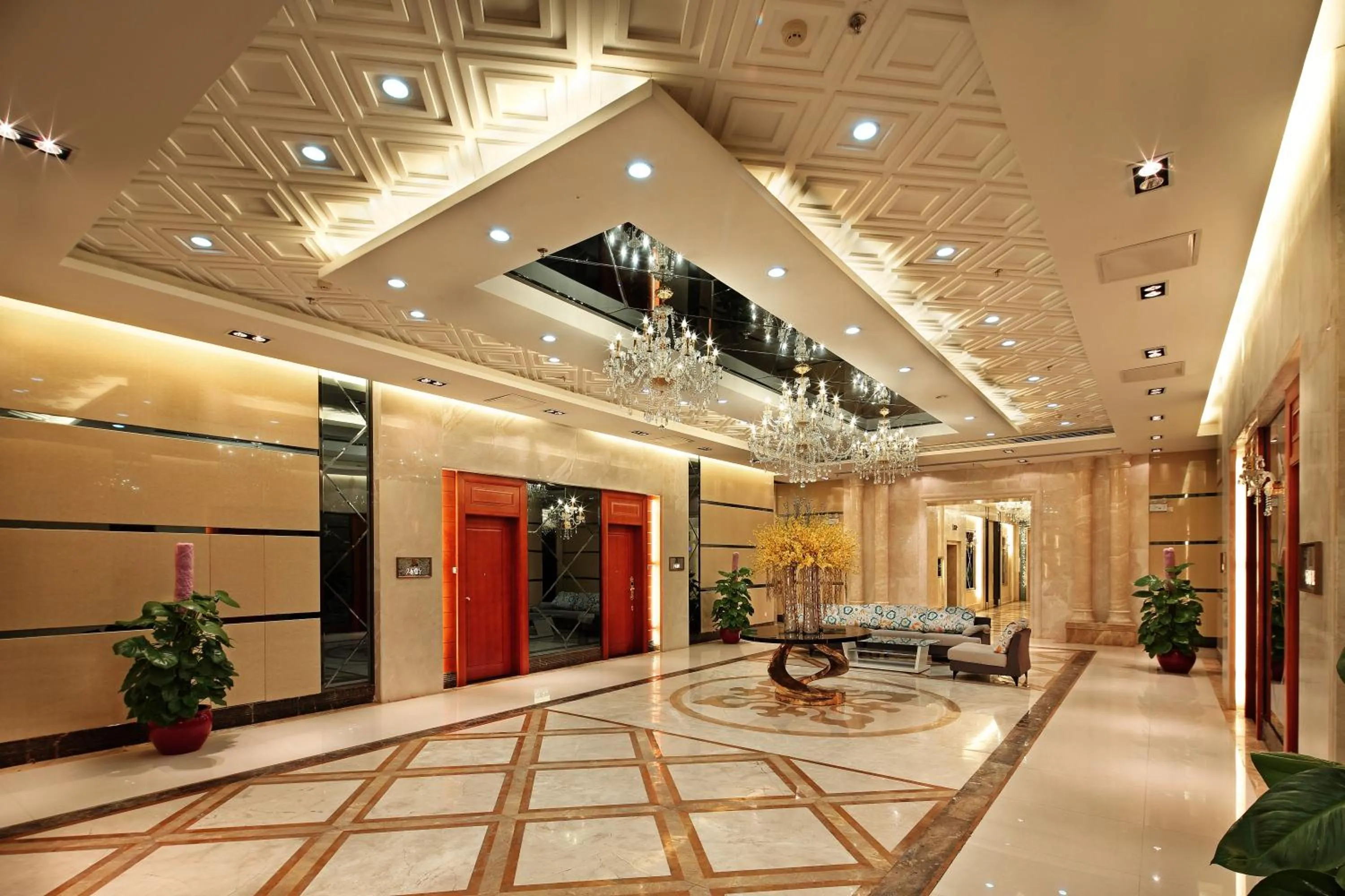 Lounge or bar in South &amp; North International Apartment Beijing Road