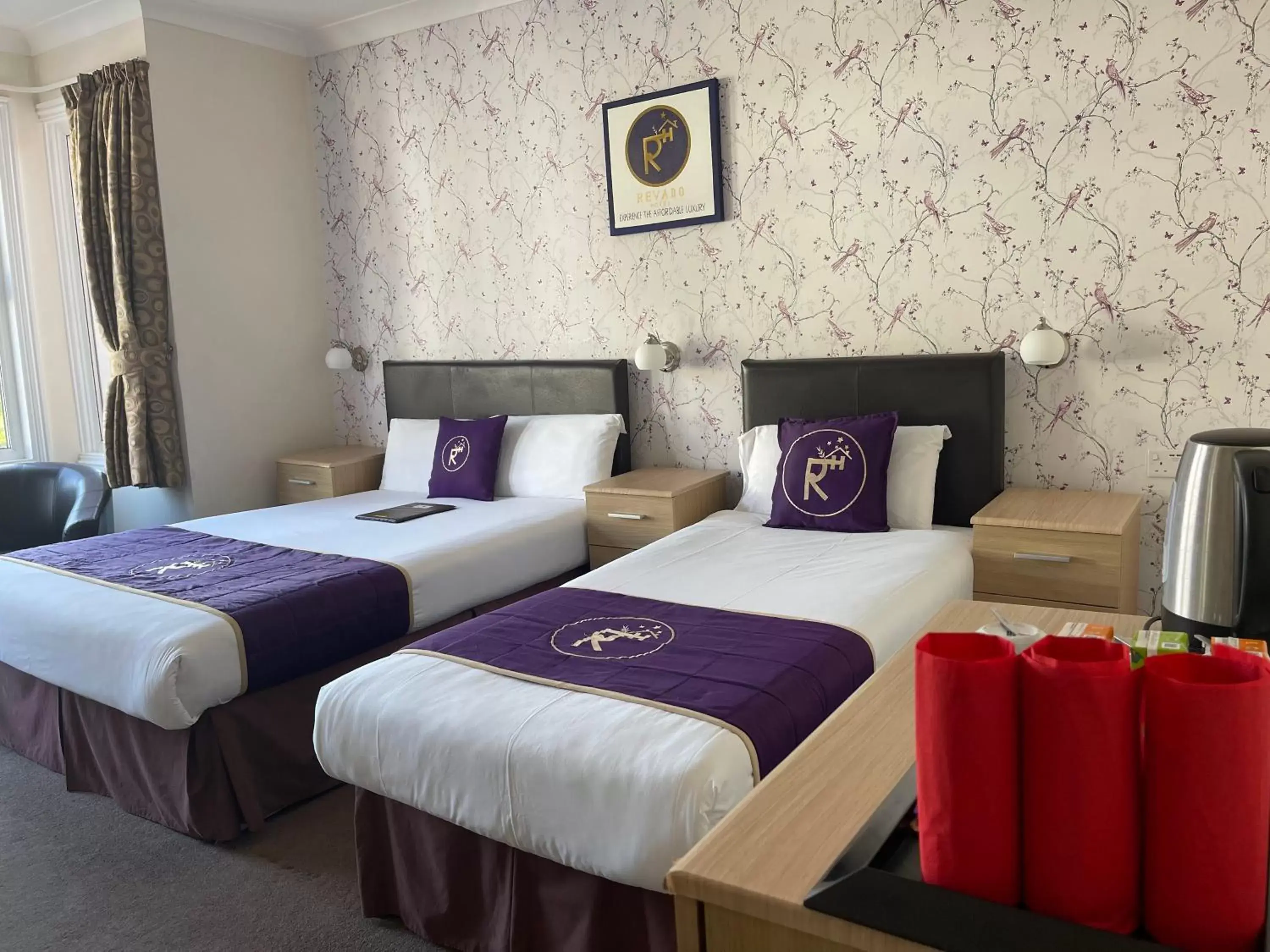 Bed in Revado Hotel Bed in Revado Hotel