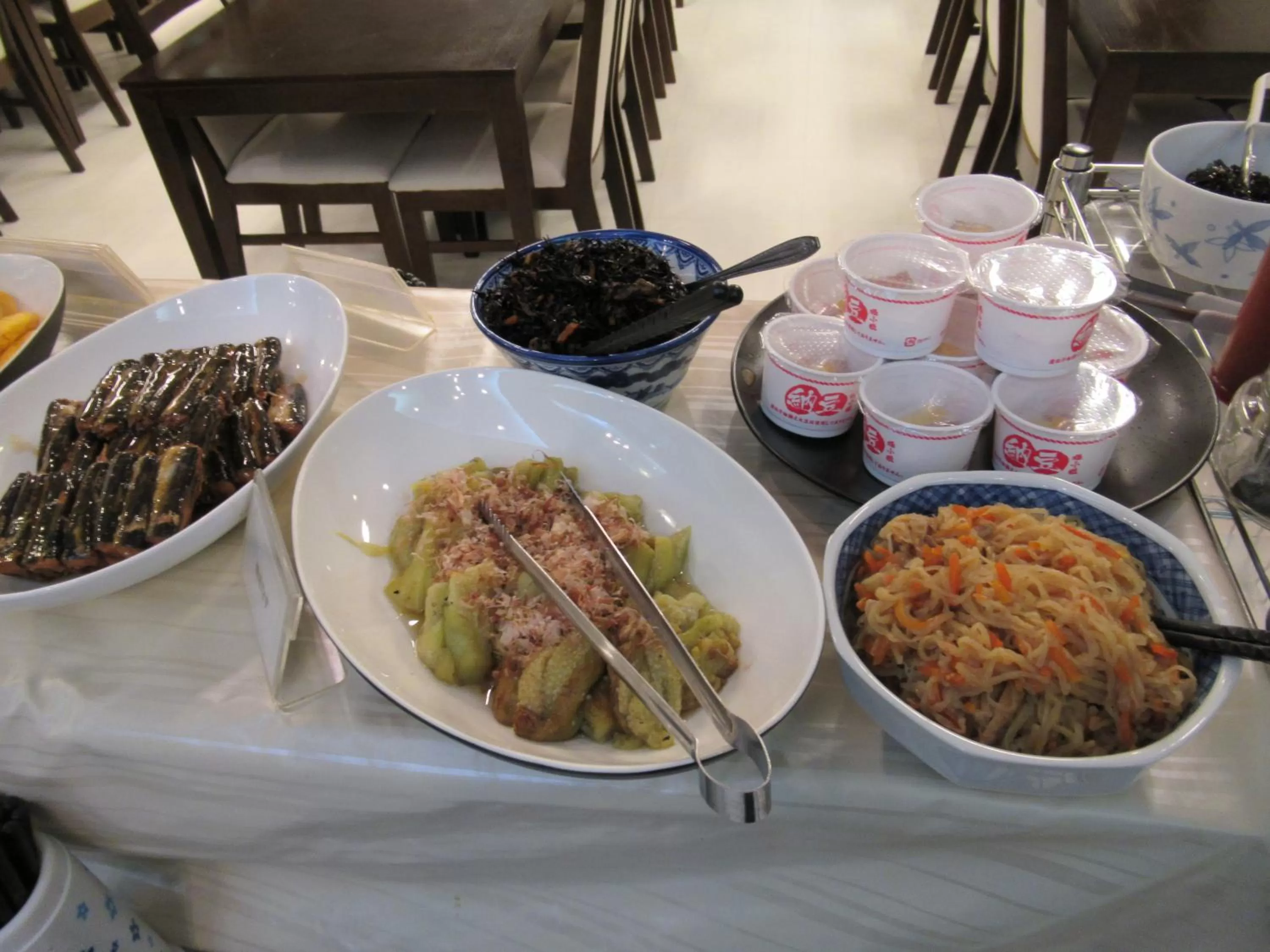 Buffet breakfast in Hotel Crown Hills Oita