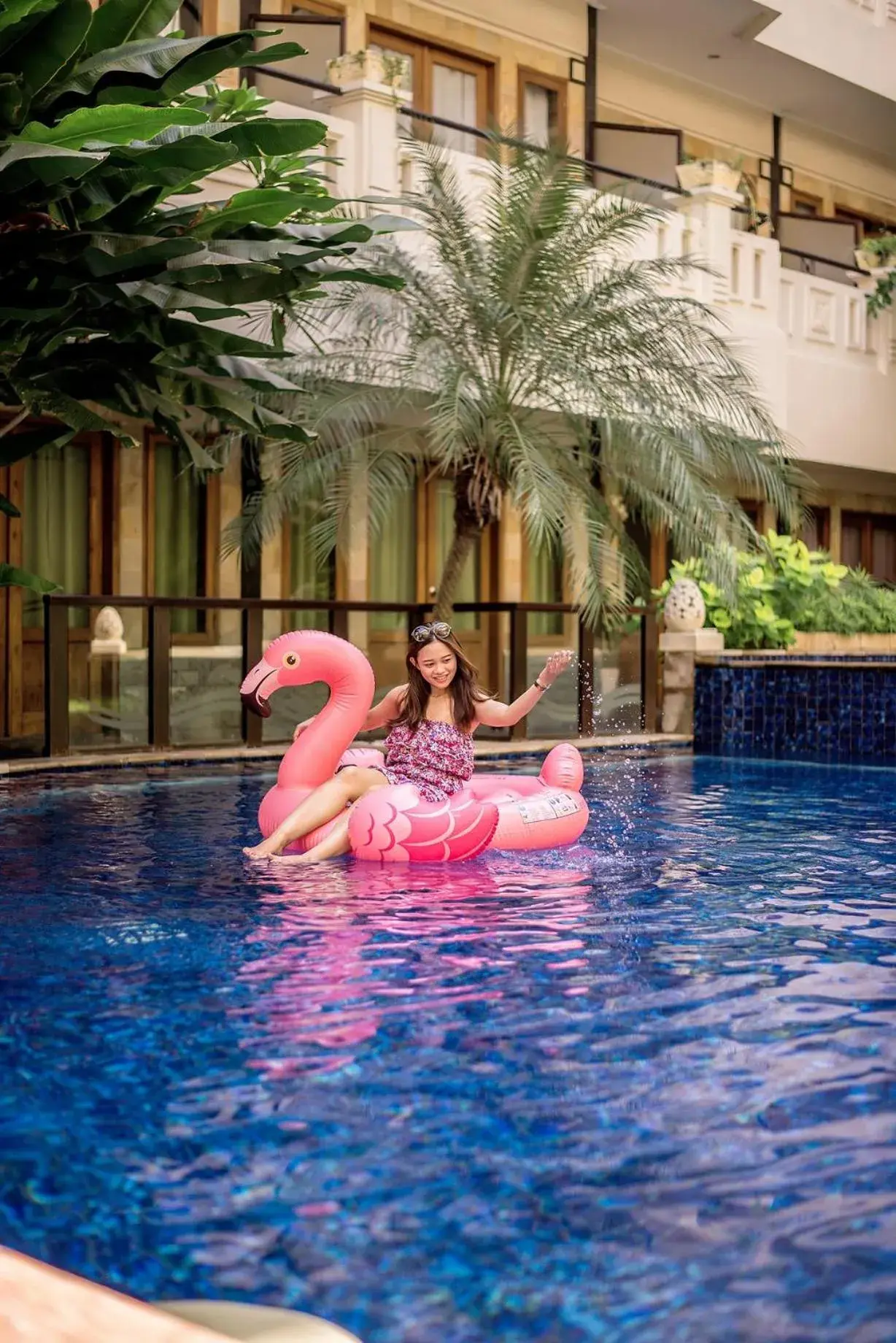 Swimming Pool in Famous Hotel Kuta Formerly Permata Kuta Hotel