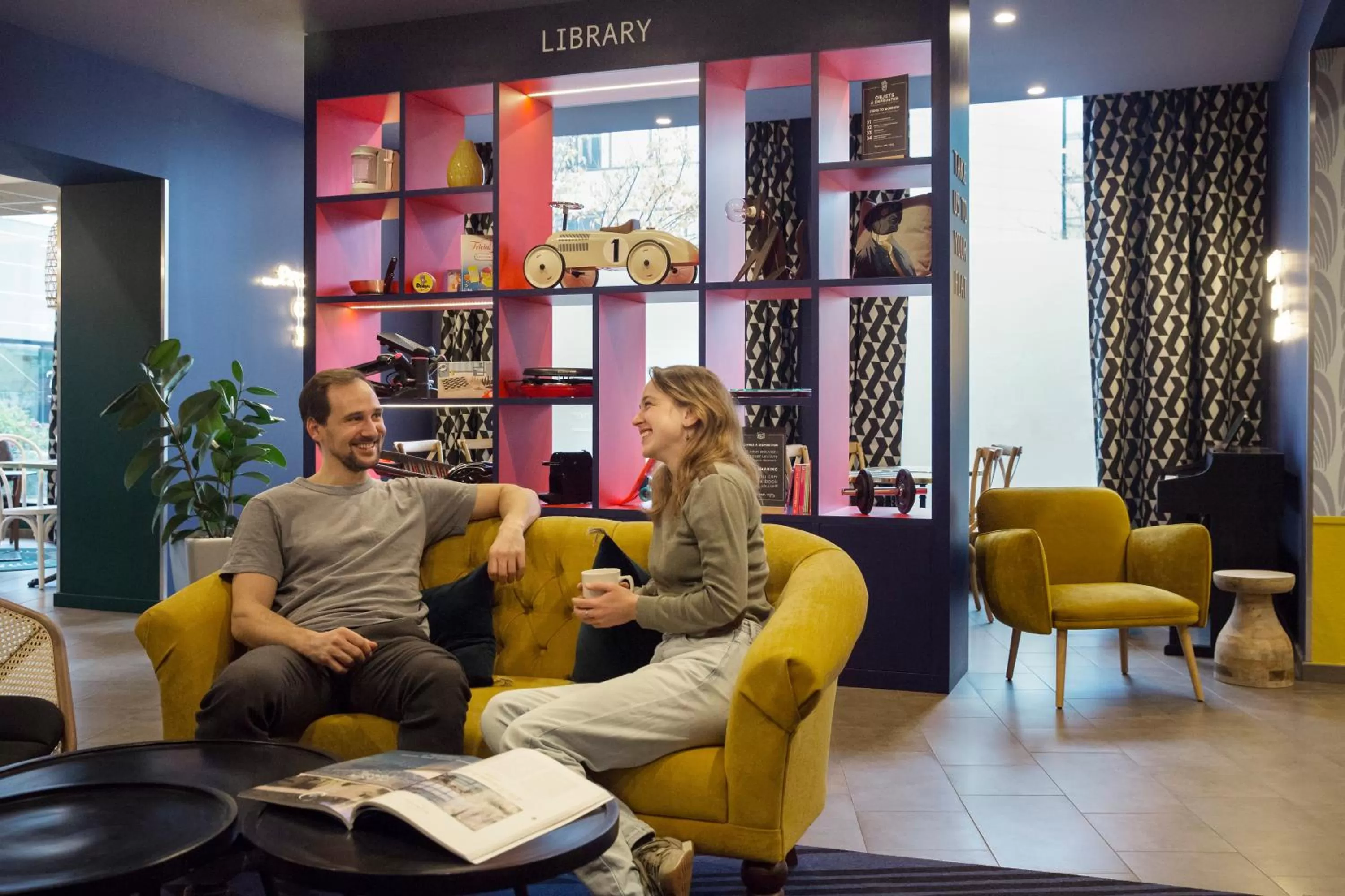 Library in Aparthotel Adagio Annecy Centre