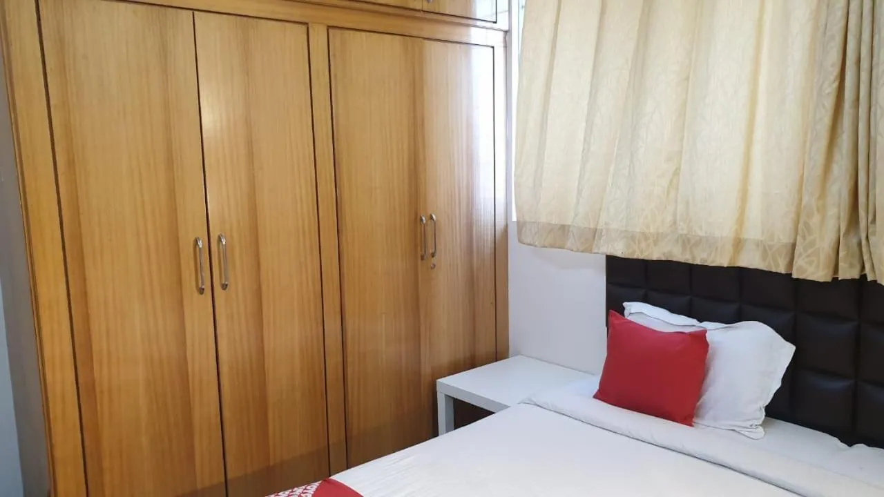 Bed in Hotel Blue Dawn Suites Madhapur