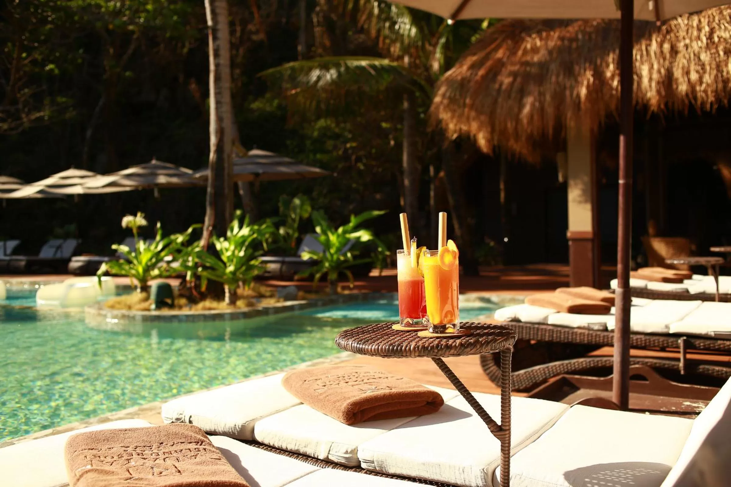 Swimming pool in Cauayan Island Resort and Spa