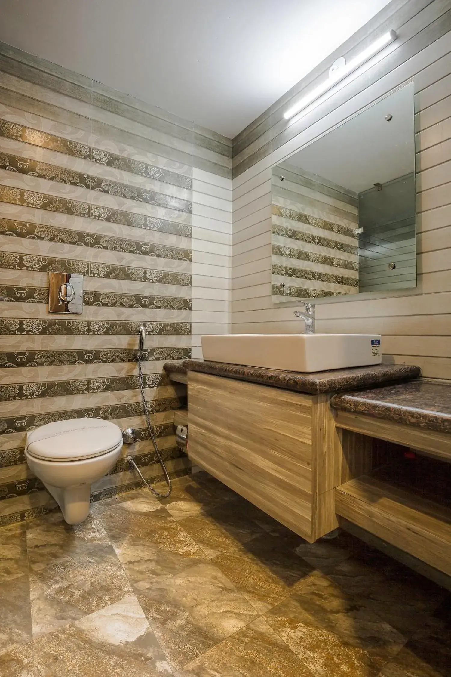Bathroom in Hotel Rama Trident