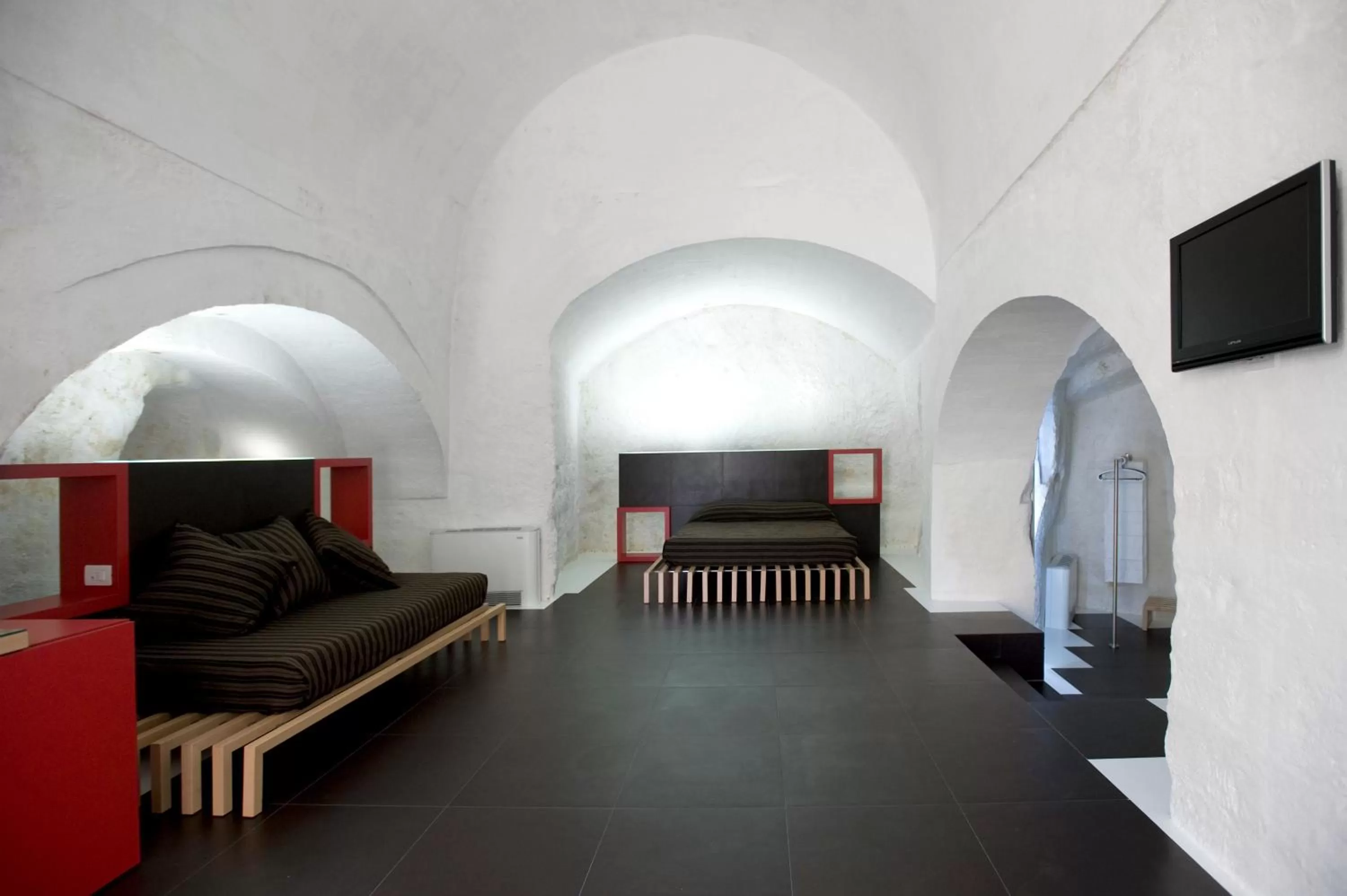 Photo of the whole room, Bed in Basiliani Hotel