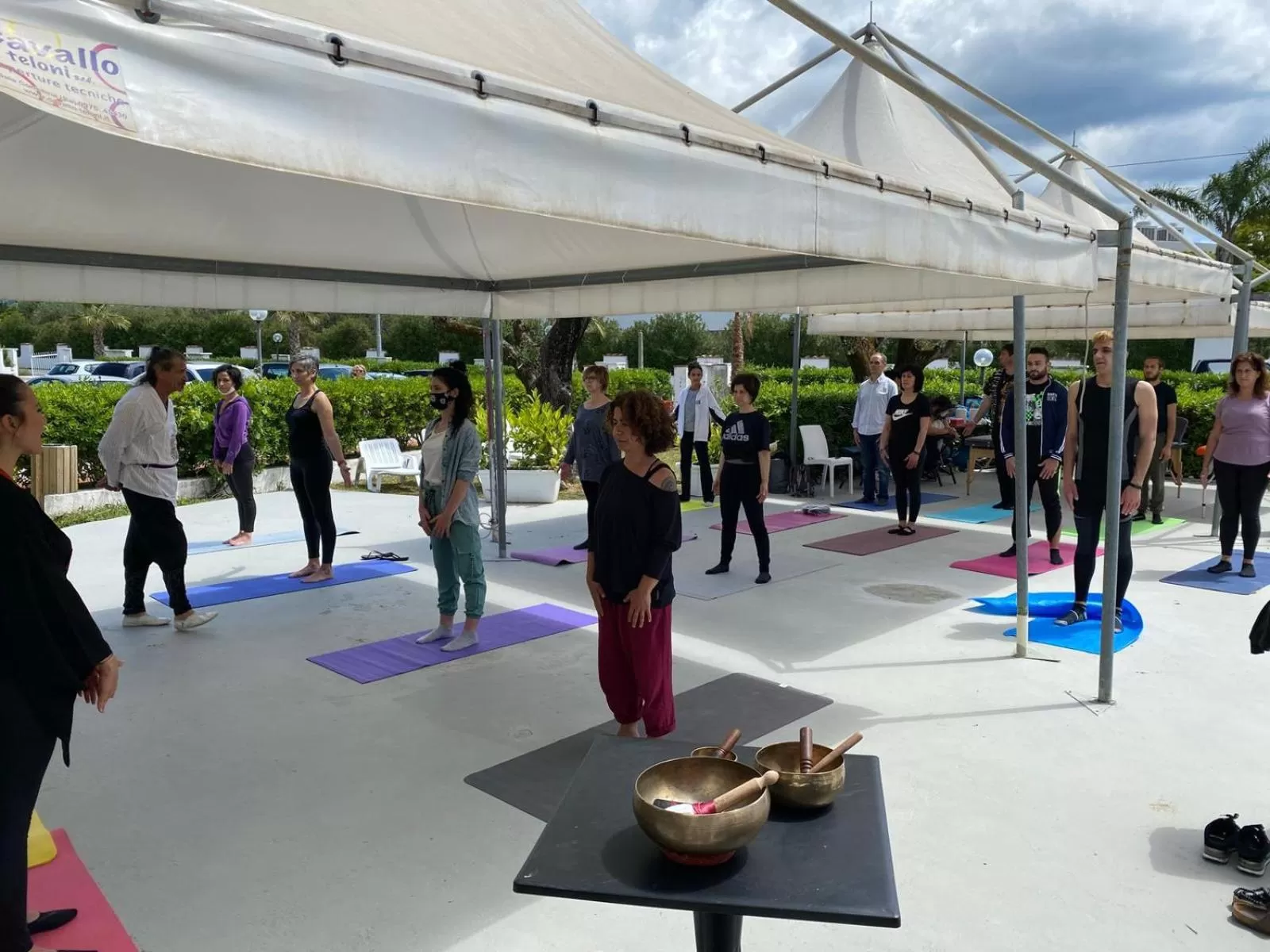 Fitness centre/facilities in Hotel Residence il villaggio Lì cylentos Policastro Scario a 100 mt dal mare