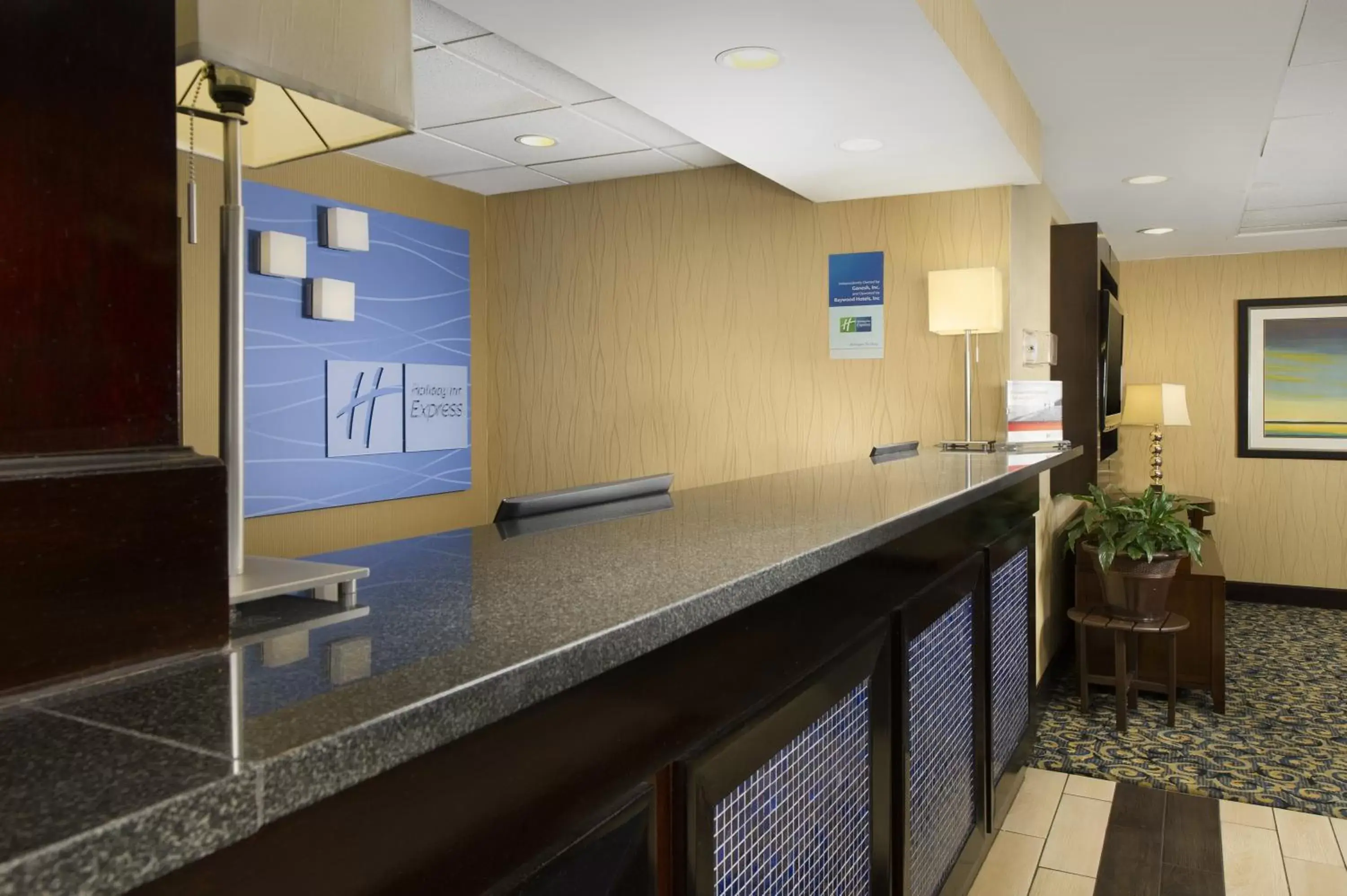 Property building, Lobby/Reception in Holiday Inn Express Washington DC-BW Parkway, an IHG Hotel