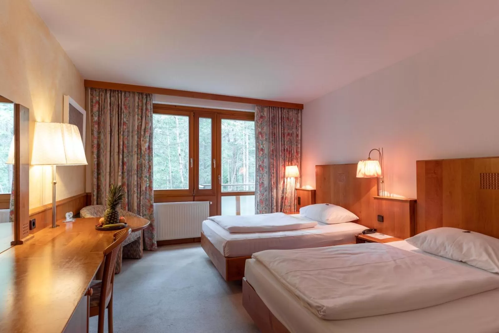 Bed in Hotel Restaurant Südrast Dreiländereck