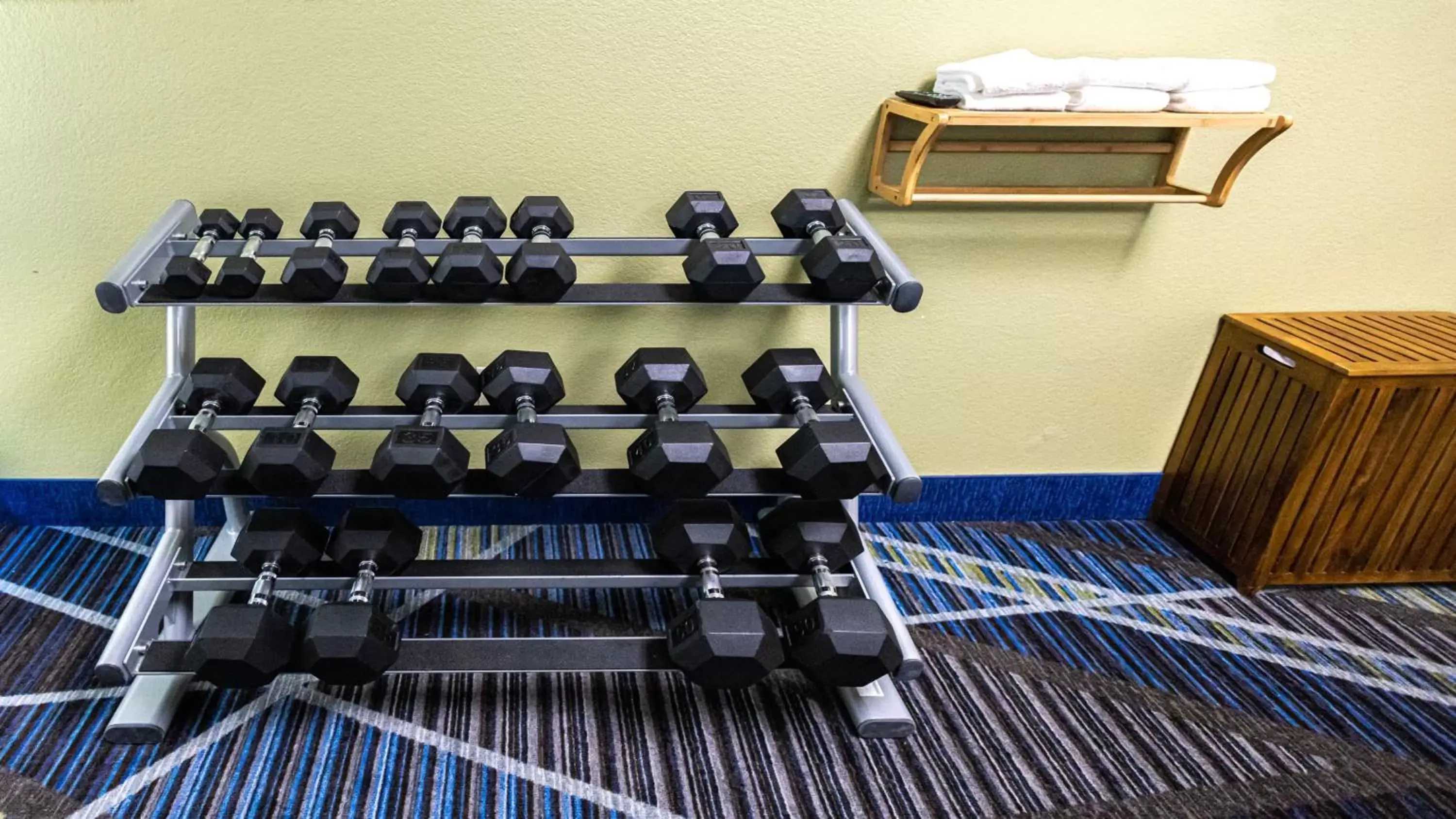 Fitness centre/facilities in Holiday Inn Express Berkeley, an IHG Hotel Fitness centre/facilities in Holiday Inn Express Berkeley, an IHG Hotel