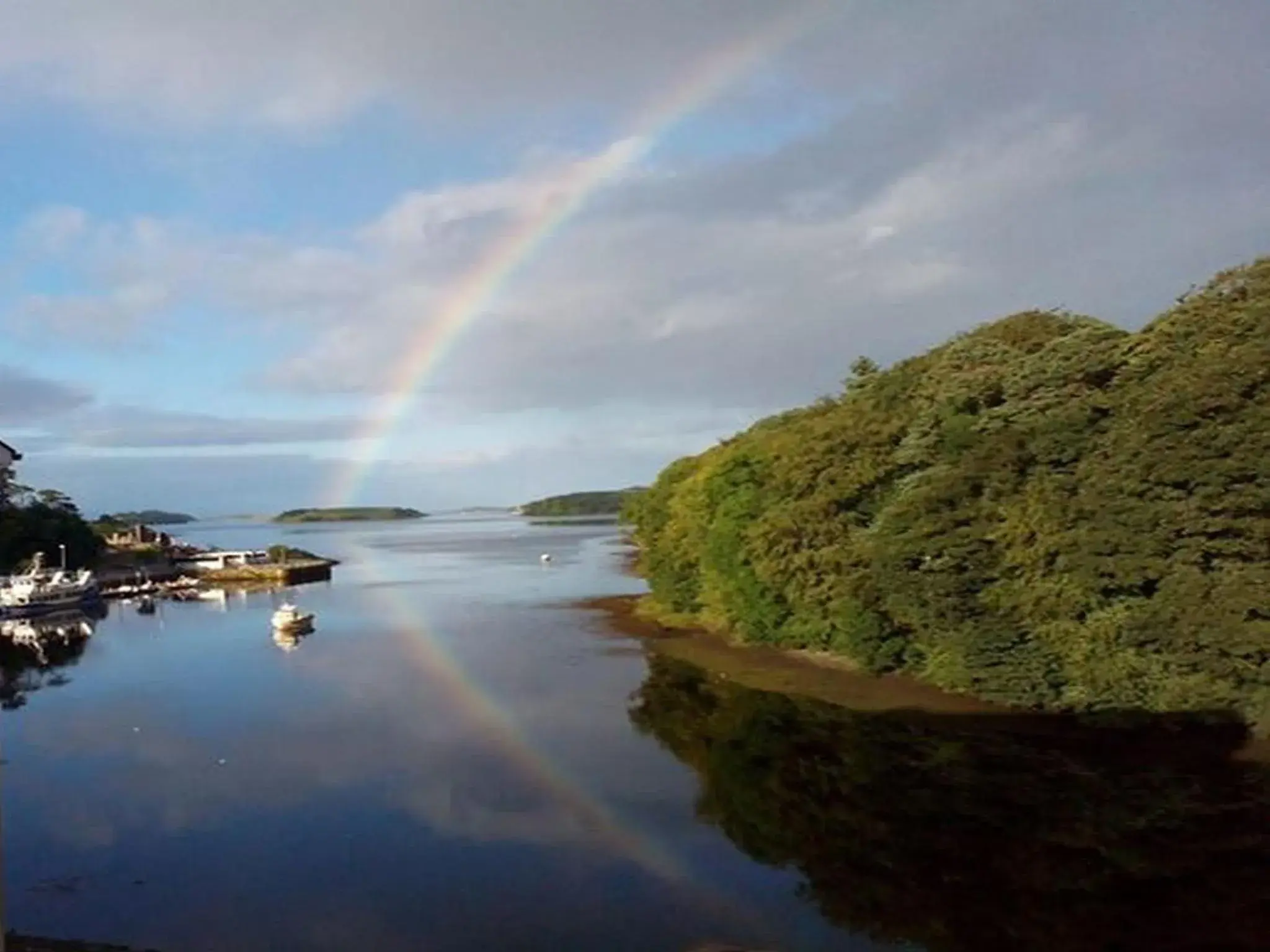 River view in Central Hotel Donegal