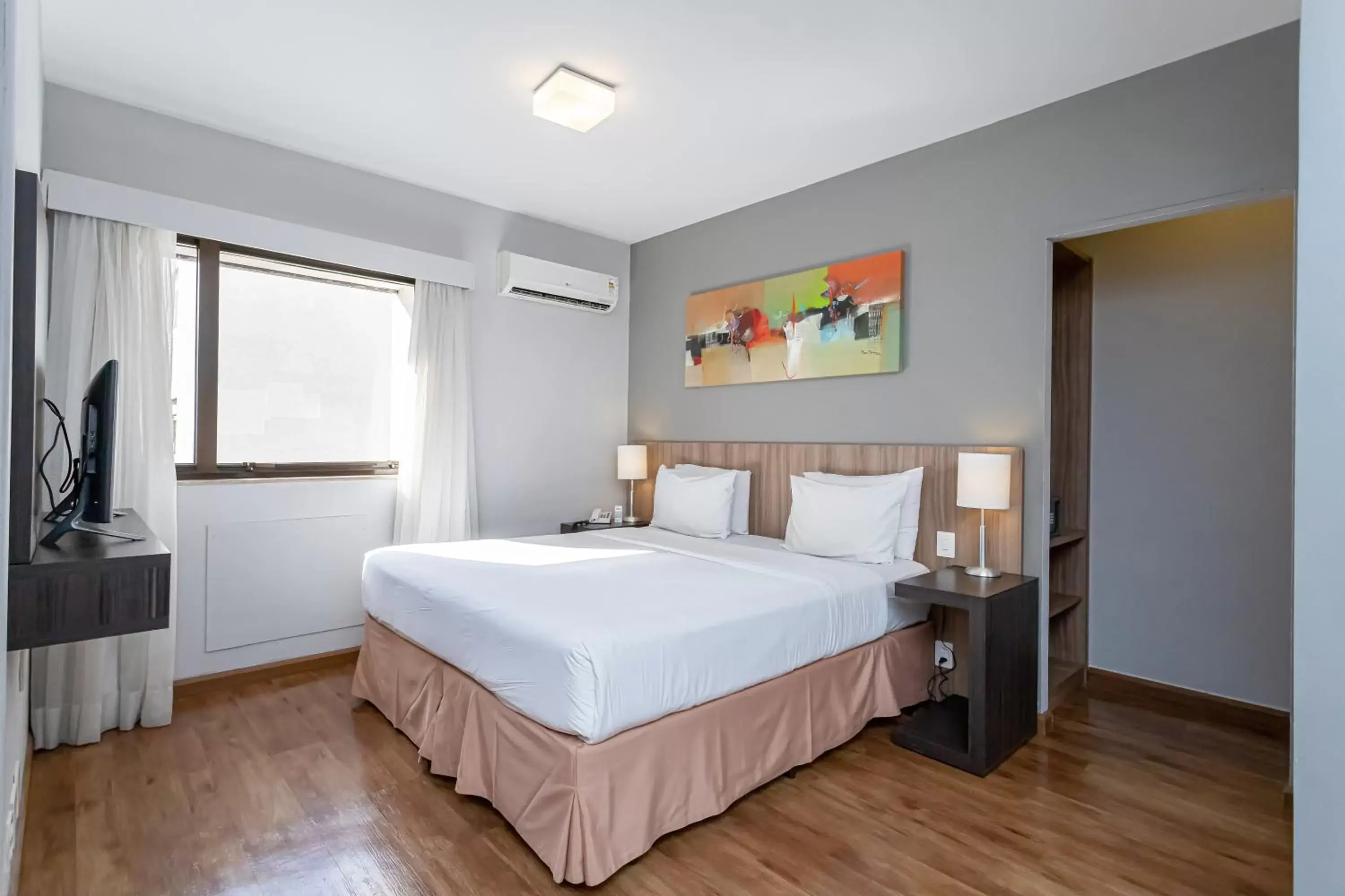 Bed in H4 La Residence Paulista Bed in H4 La Residence Paulista