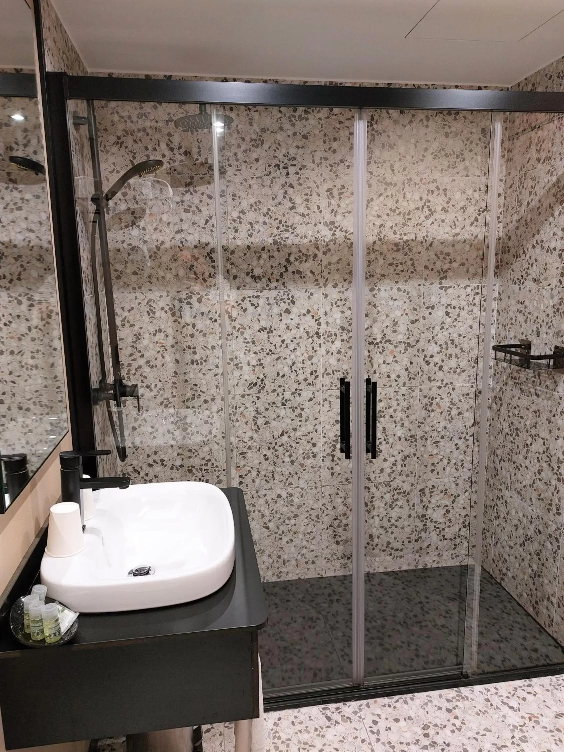 Shower, Bathroom in Hotel Costa Atlántica