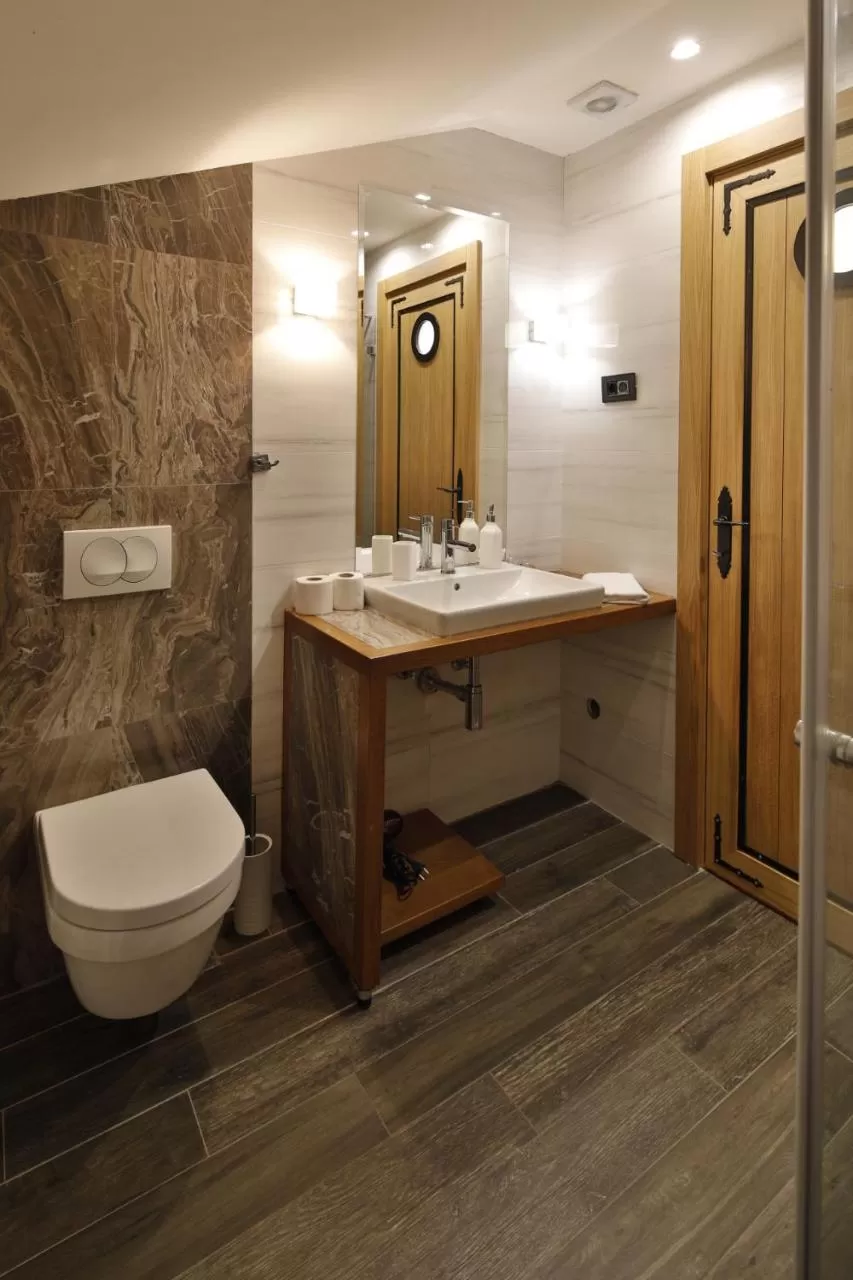 Bathroom in Hotel Passpartù Home Garni