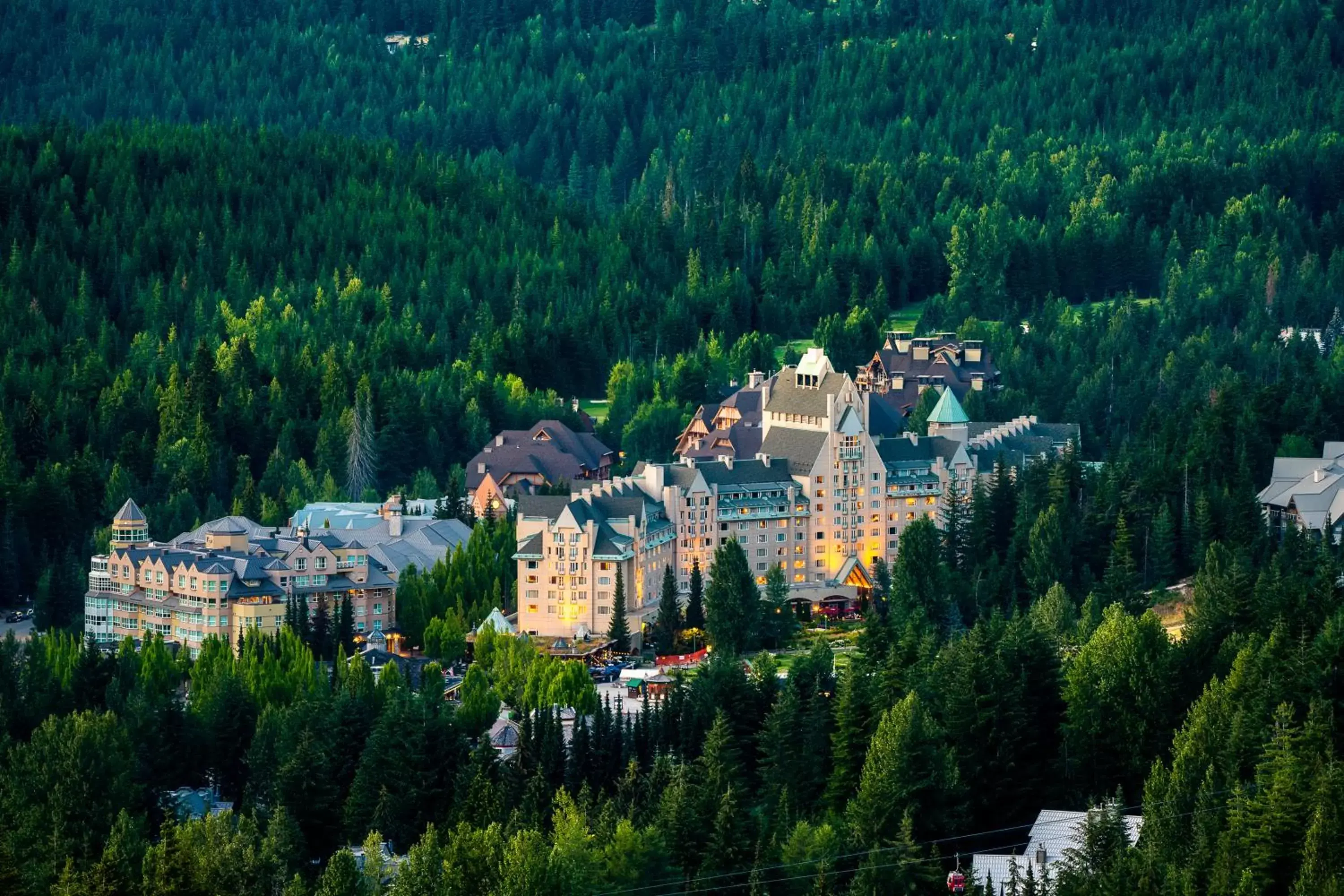 Property building, Bird's-eye View in Fairmont Chateau Whistler