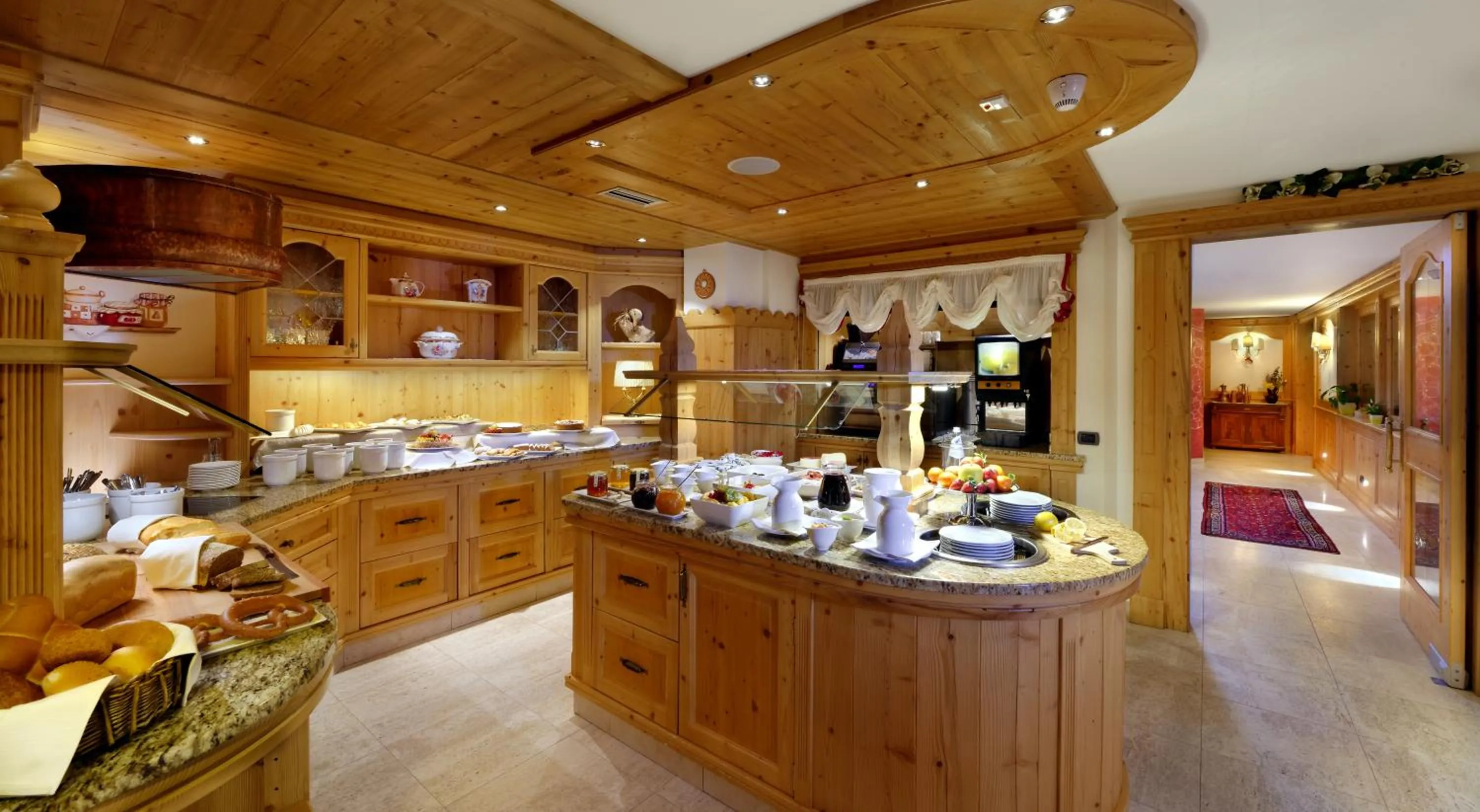 Continental breakfast in Boutique Hotel Diana