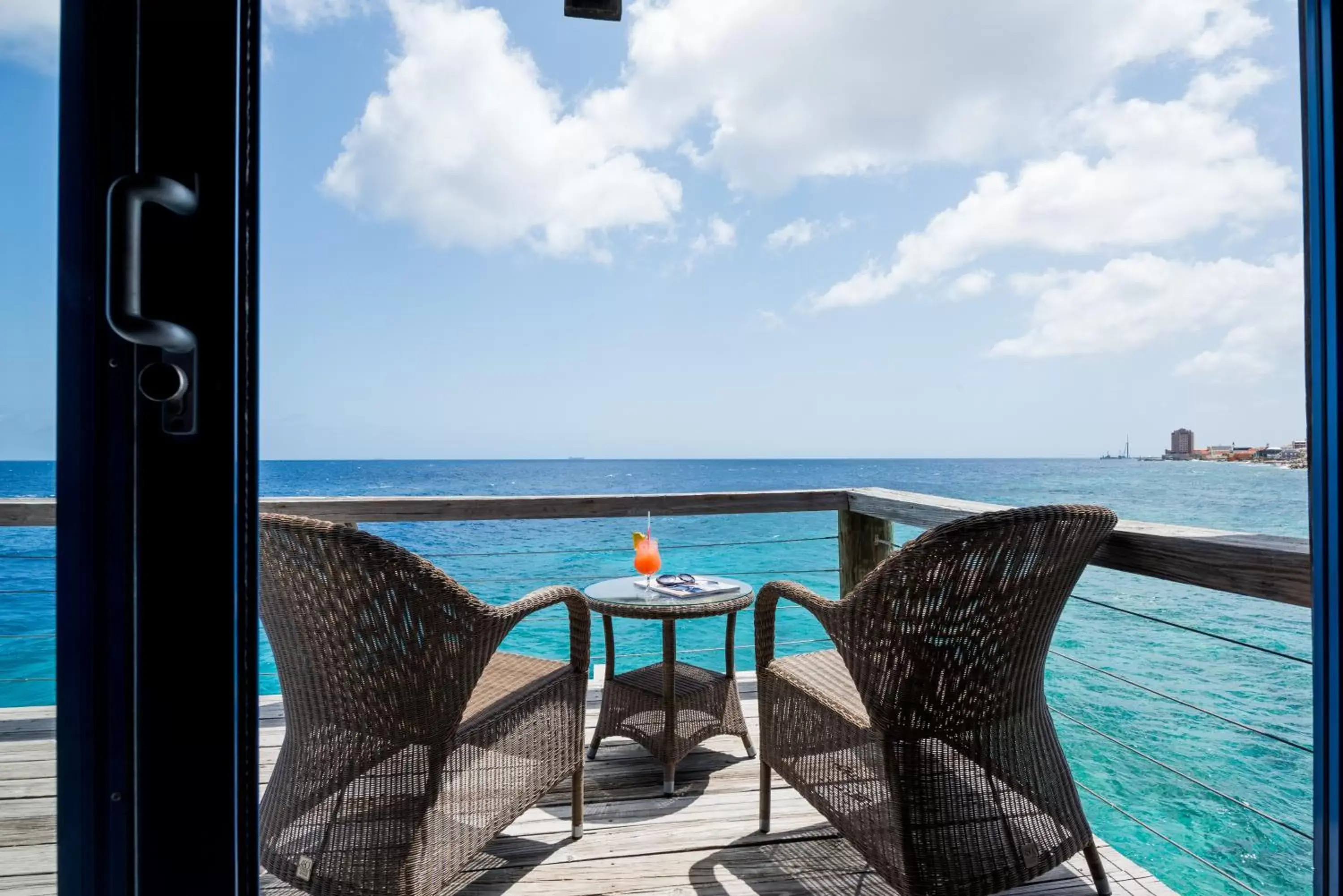 Balcony/Terrace in Curacao Avila Beach Hotel