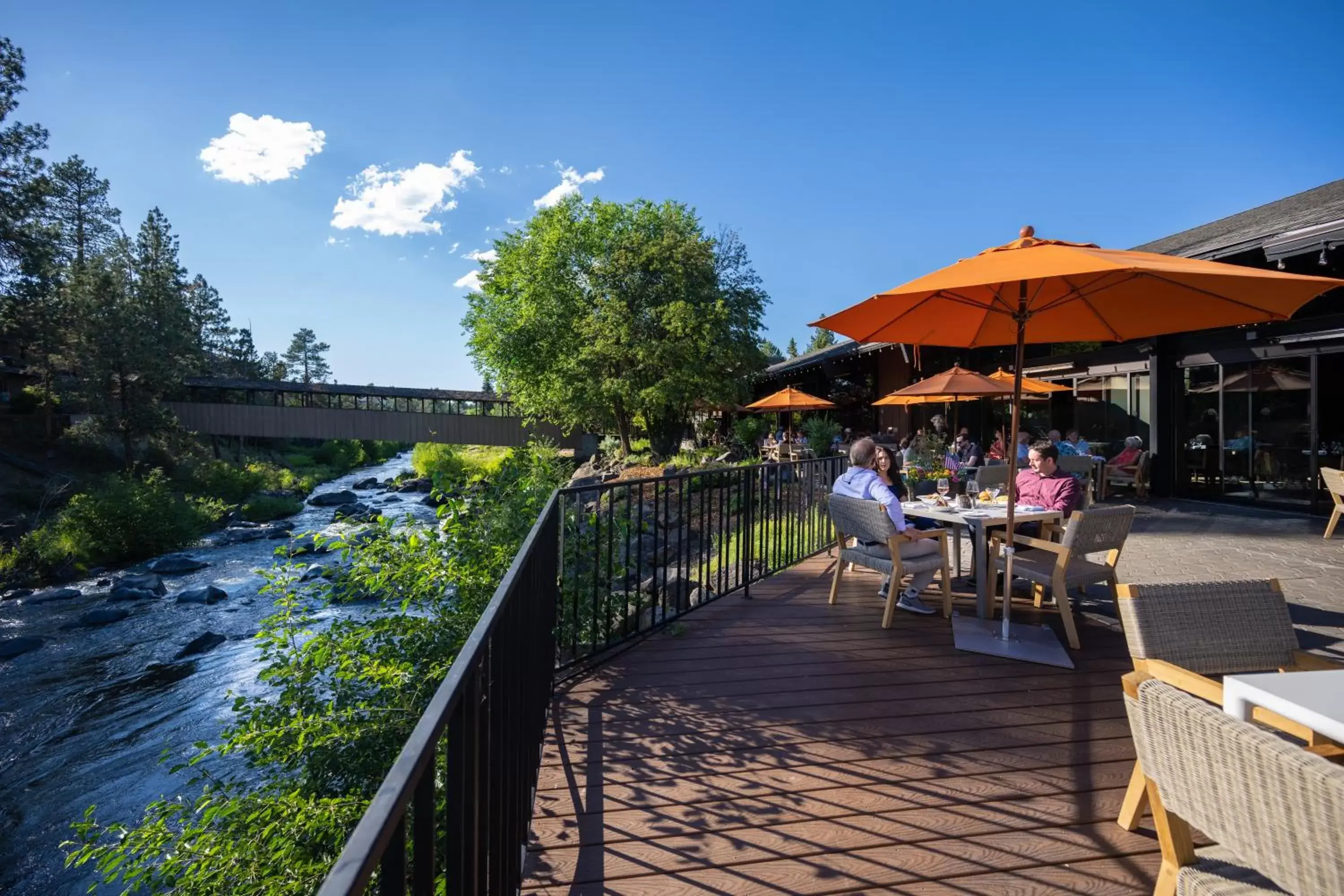 Patio in Riverhouse on the Deschutes