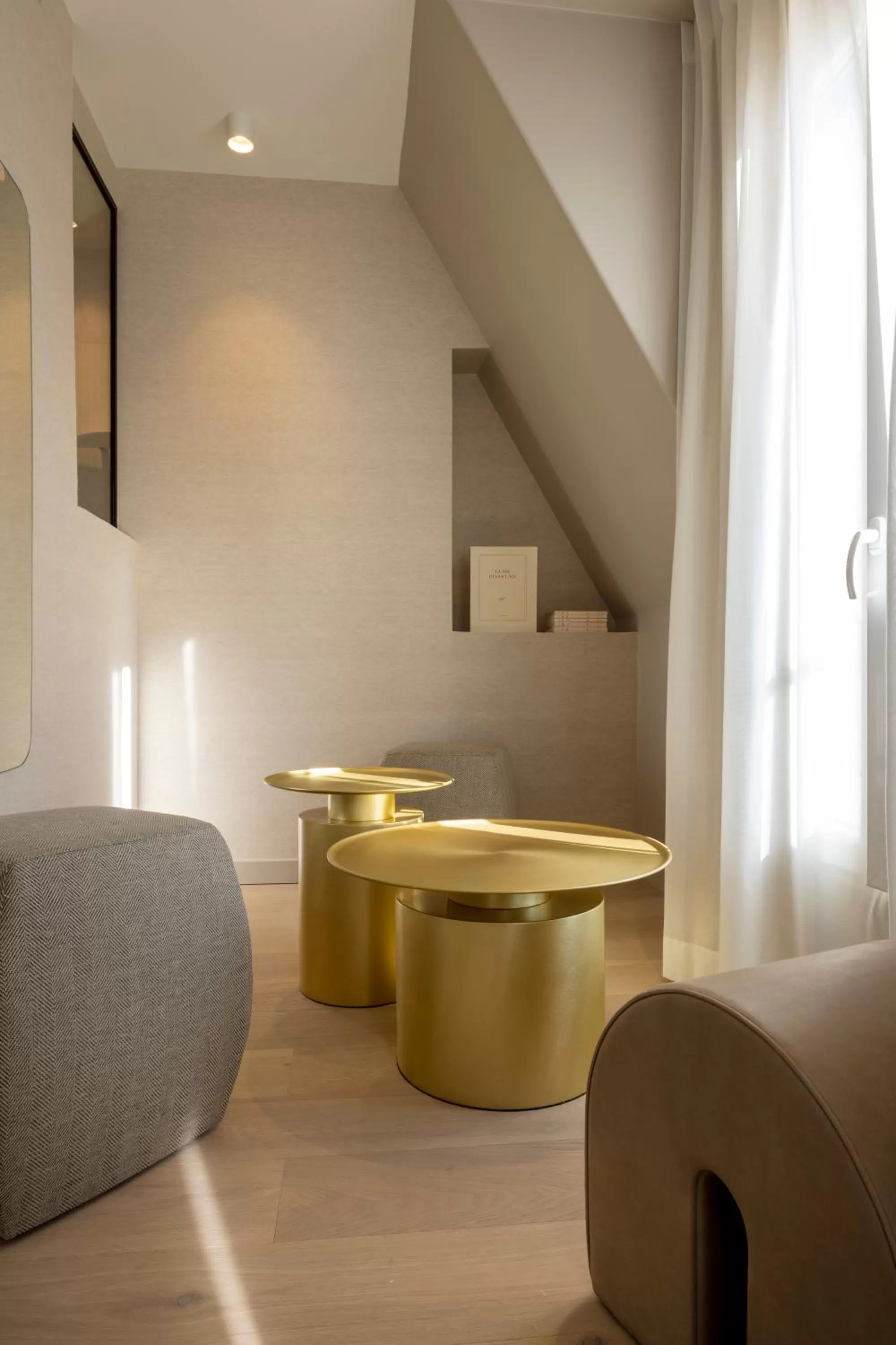 Bedroom in Hôtel Beige