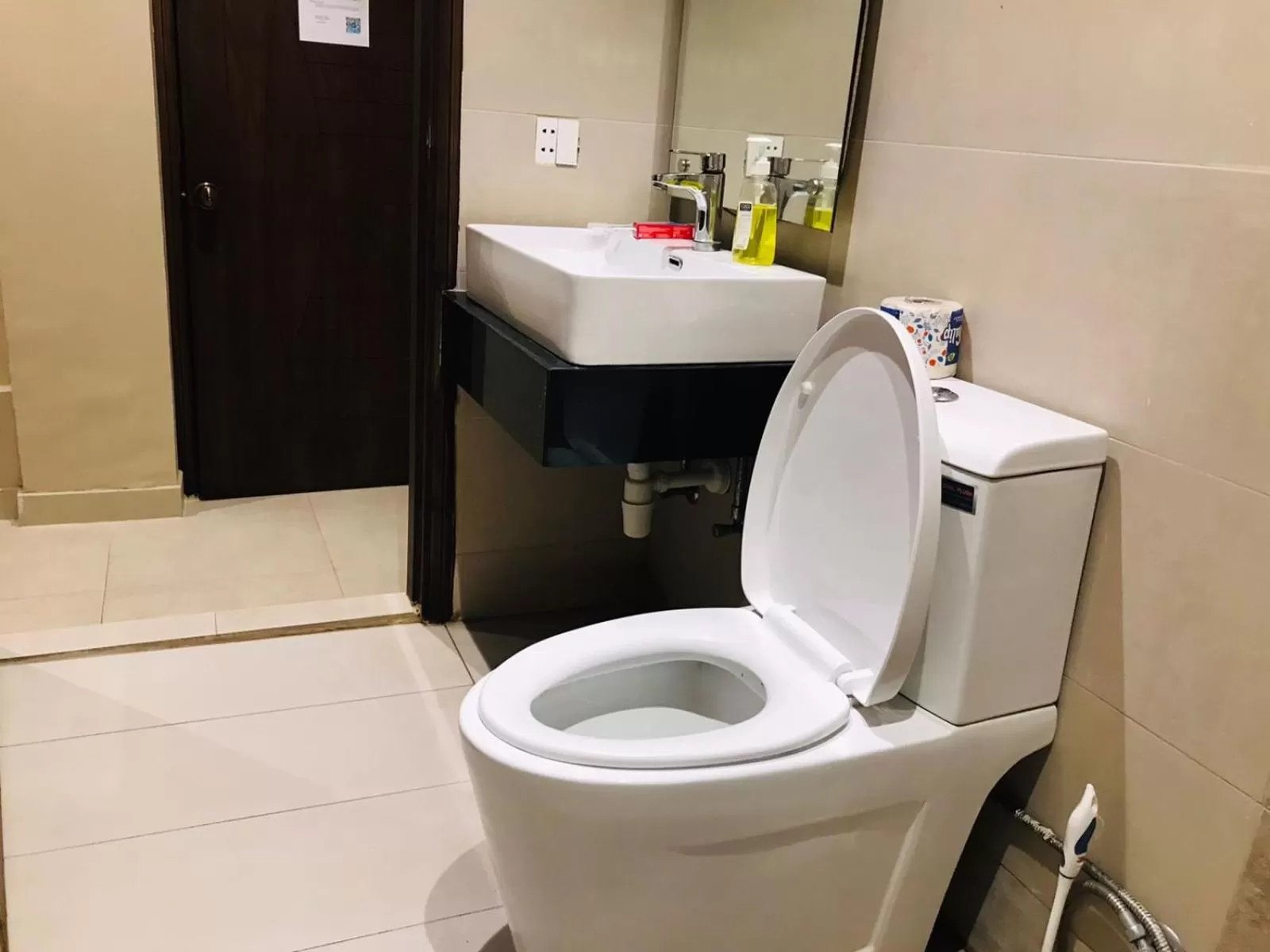 Toilet in Hamsun Shahrah-e-Faisal