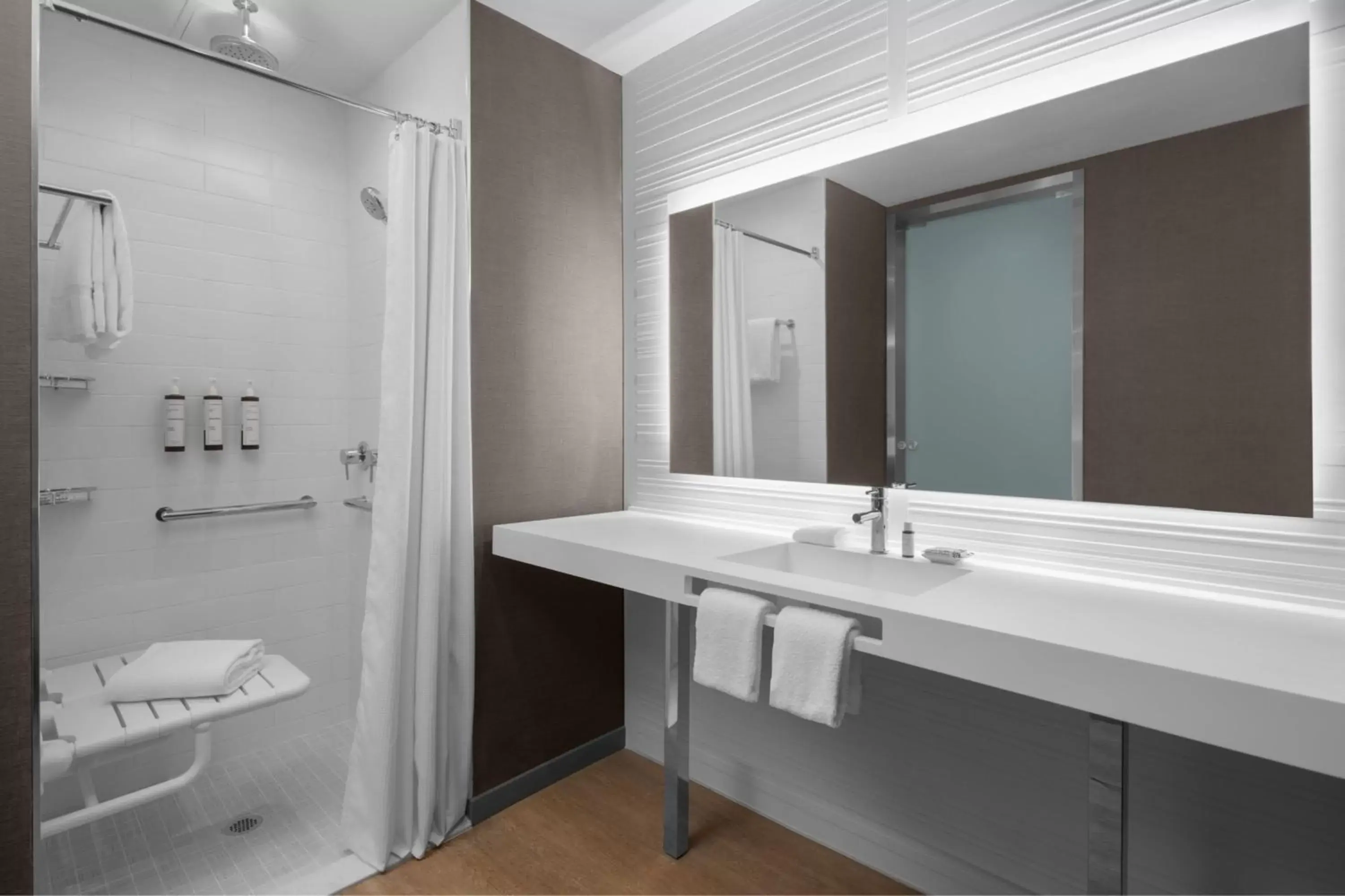 Bathroom in AC Hotel by Marriott Miami Dadeland