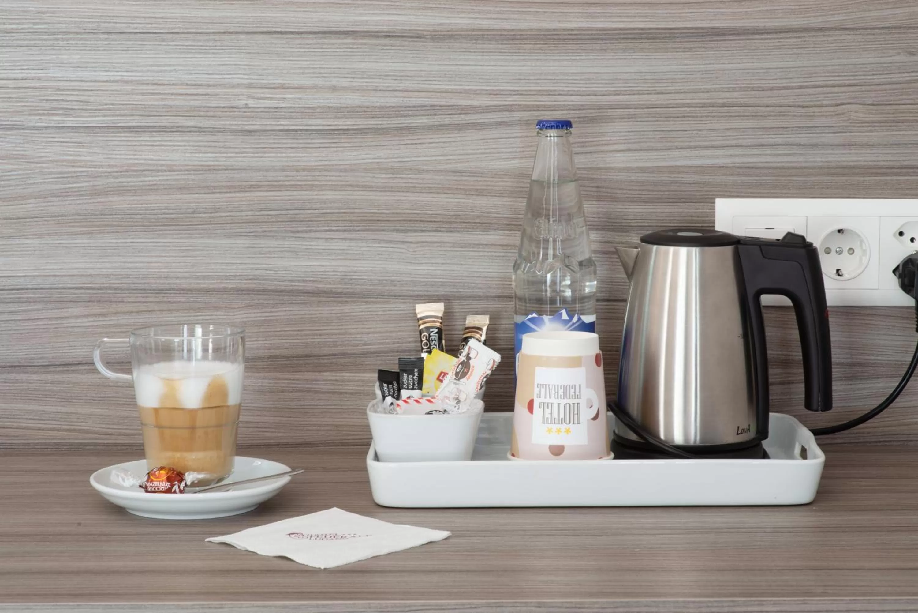 Coffee/tea facilities in Hotel Federale