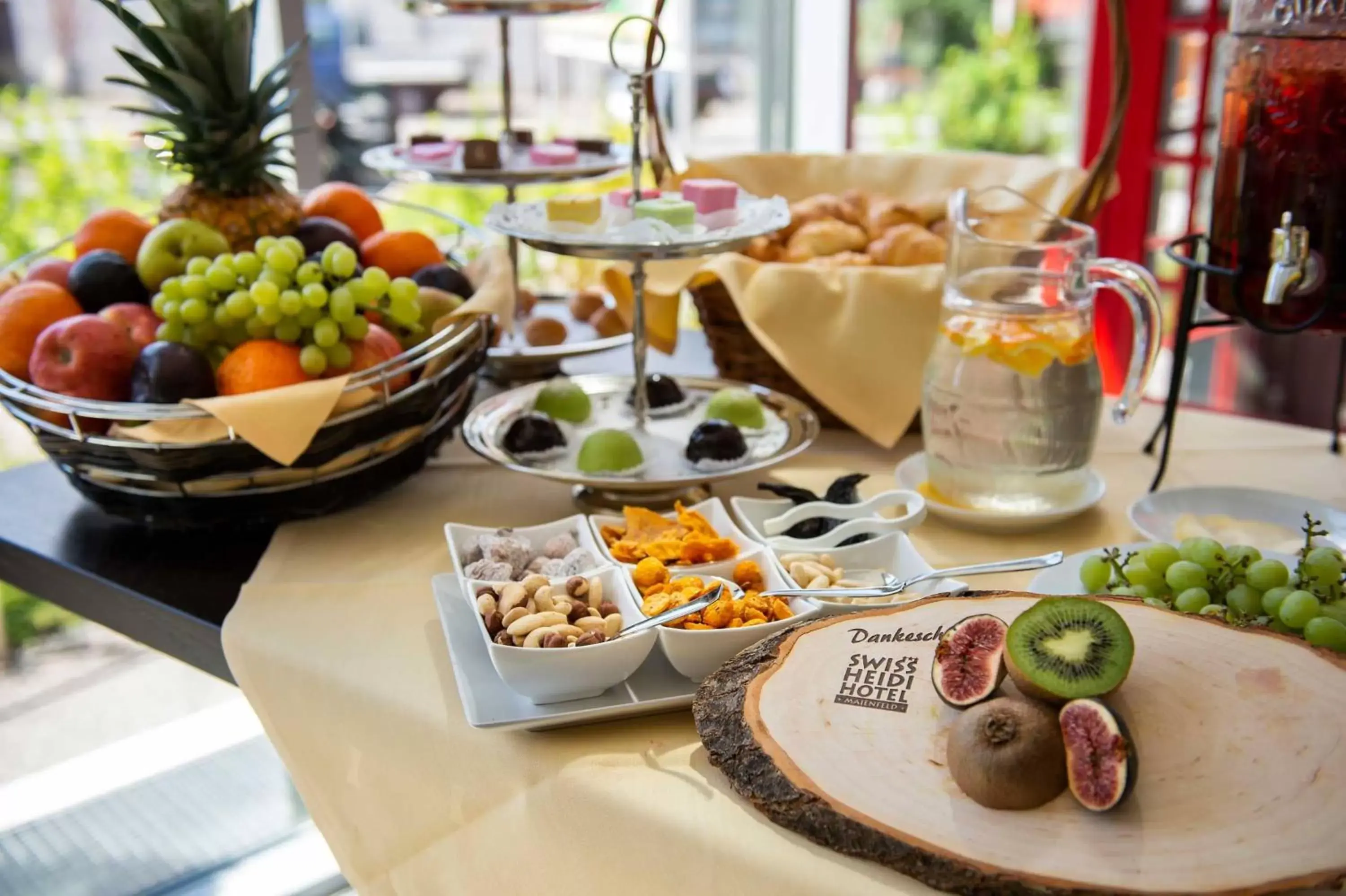 Buffet breakfast in Swiss Heidi Hotel