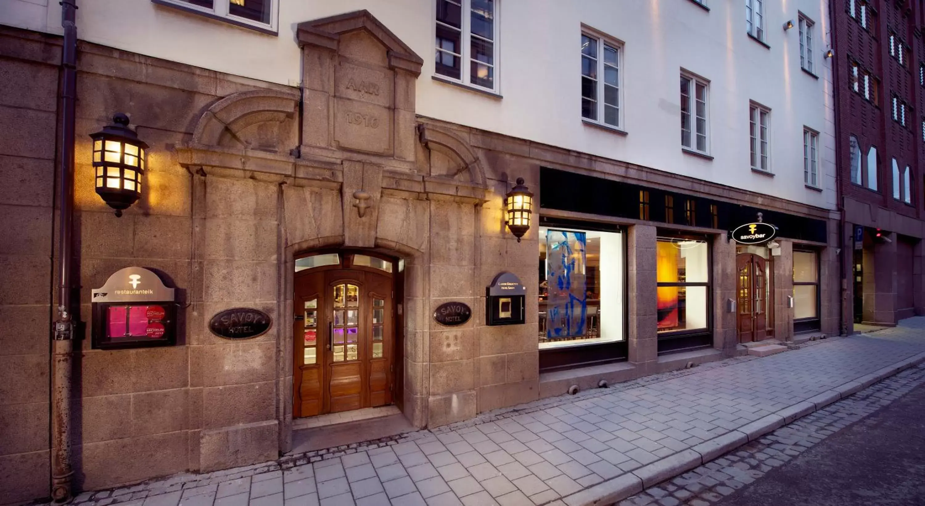 Facade/Entrance in Clarion Collection Hotel Savoy