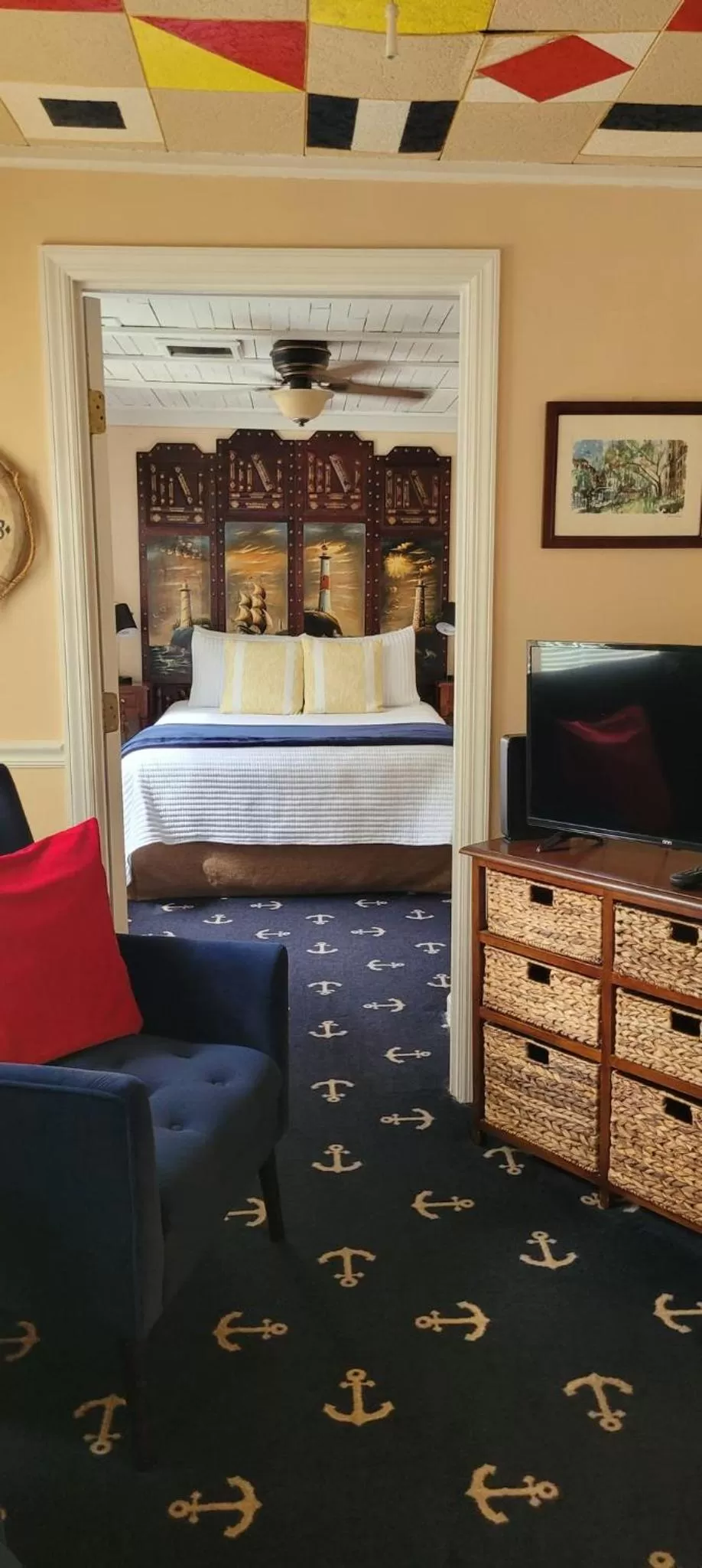 Bedroom in Tybee Island Inn Bed & Breakfast