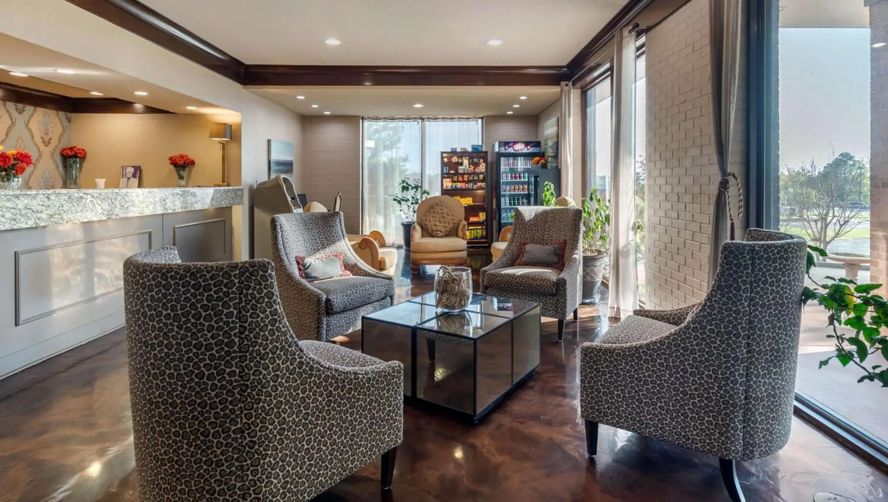 Lobby or reception in Magnuson Grand Hotel and Conference Center Tyler Lobby or reception in Magnuson Grand Hotel and Conference Center Tyler