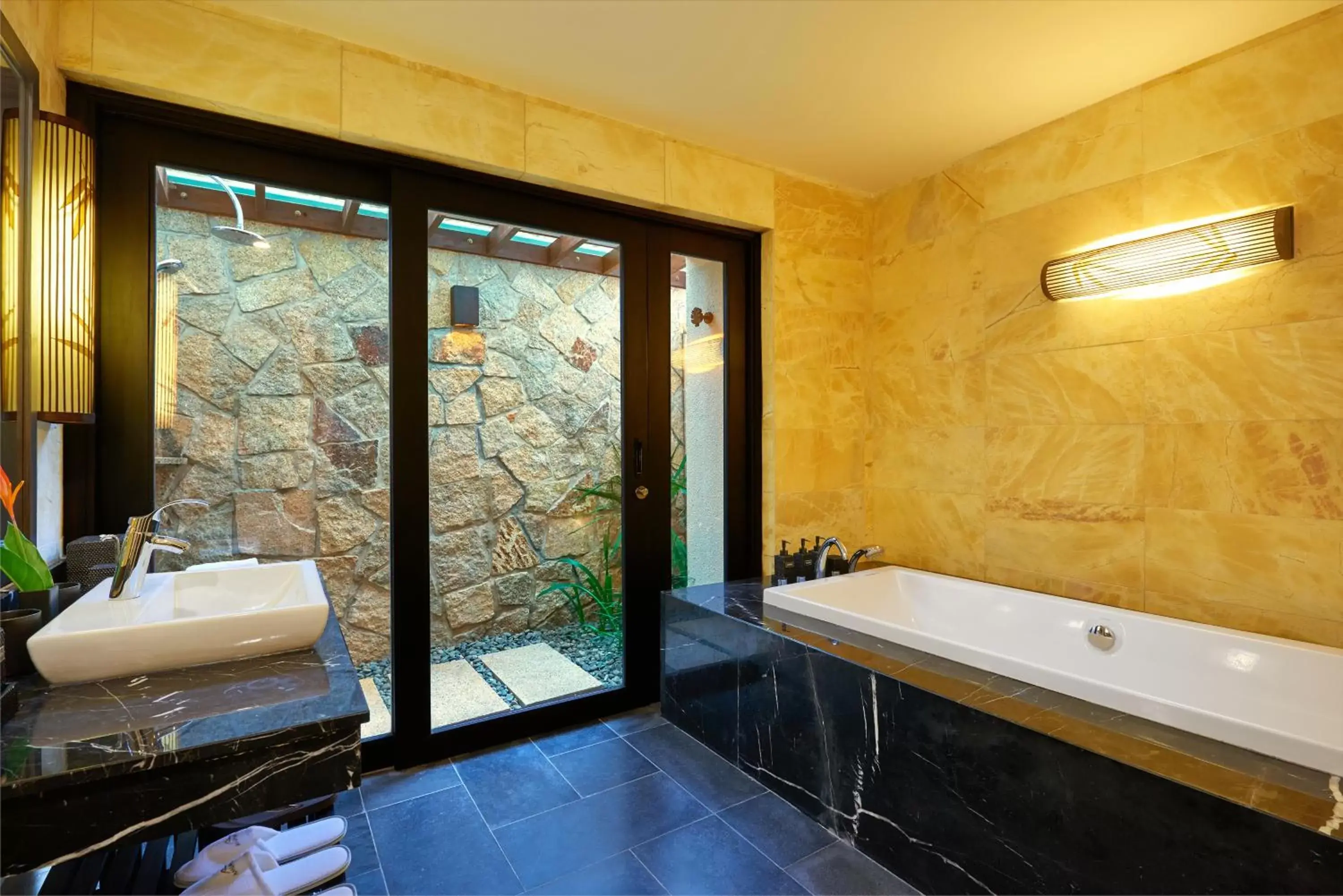 Bathroom in Amiana Resort Nha Trang