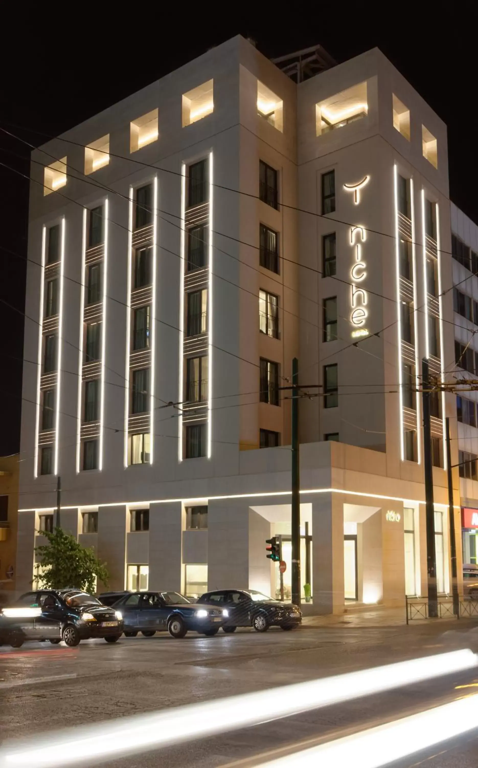 Property Building in Niche Hotel Athens