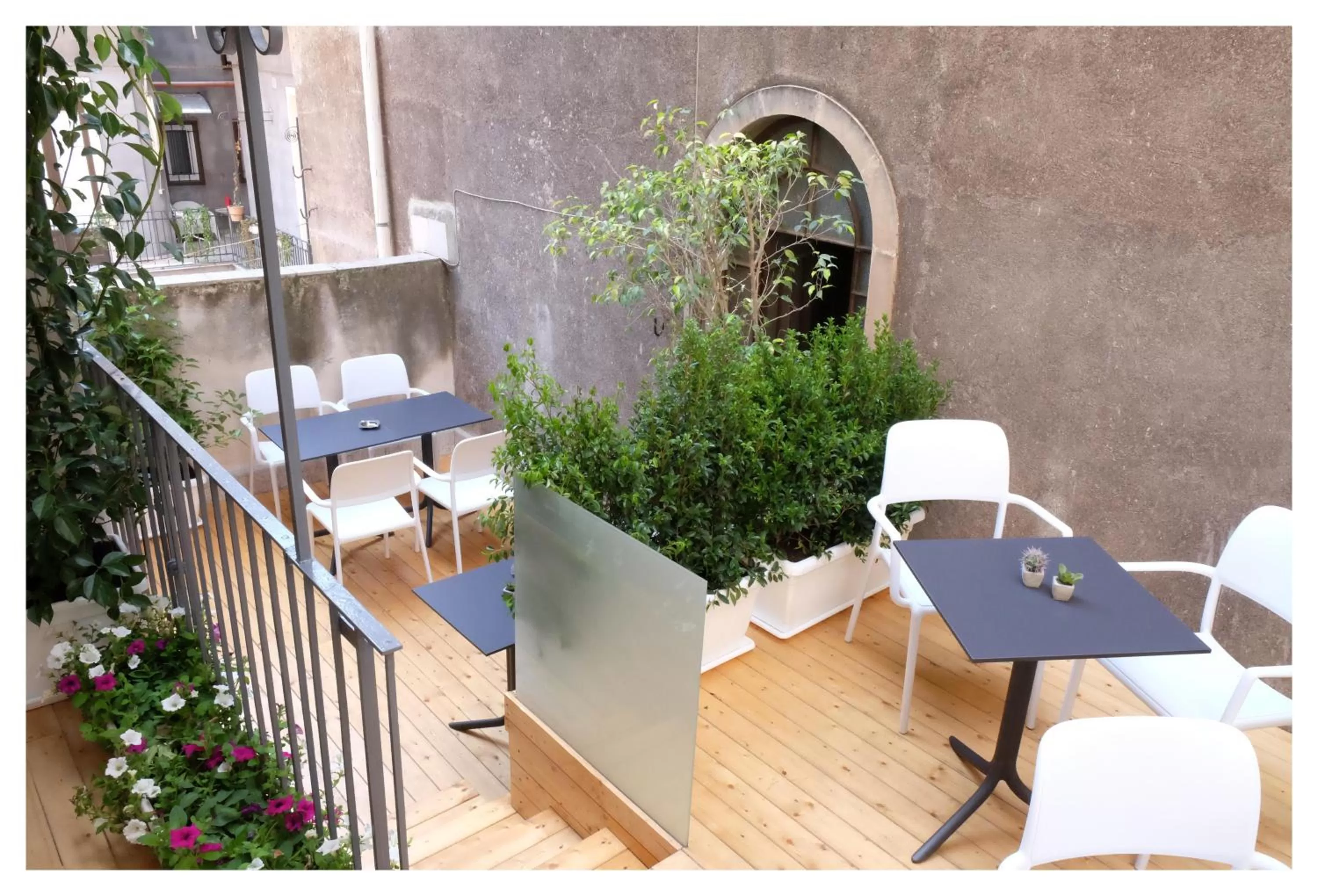 Balcony/Terrace in B&B Elmi