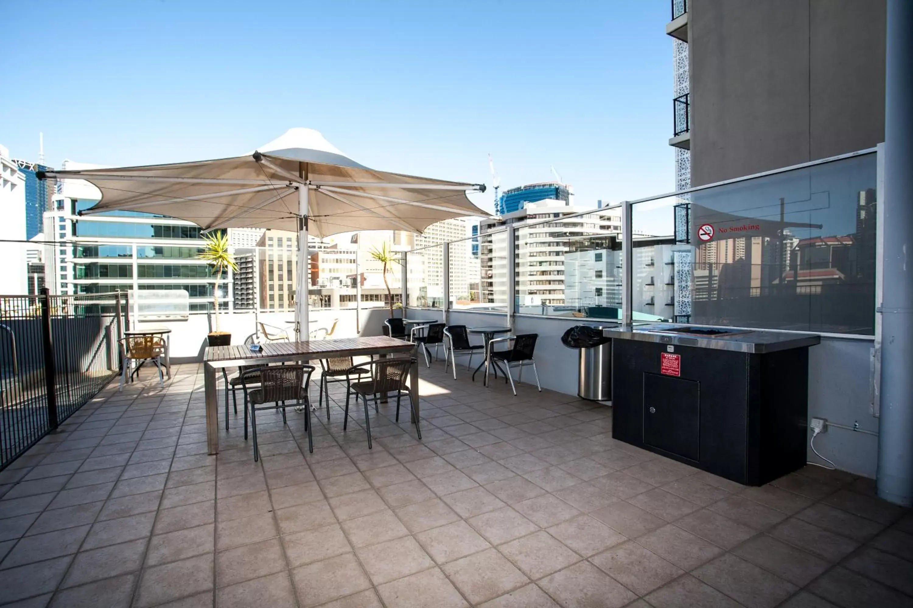 BBQ facilities in Ridge Apartment Hotel